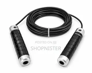 Adjustable Steel Wire Skipping Rope for Fitness, Cardio Weight Loss