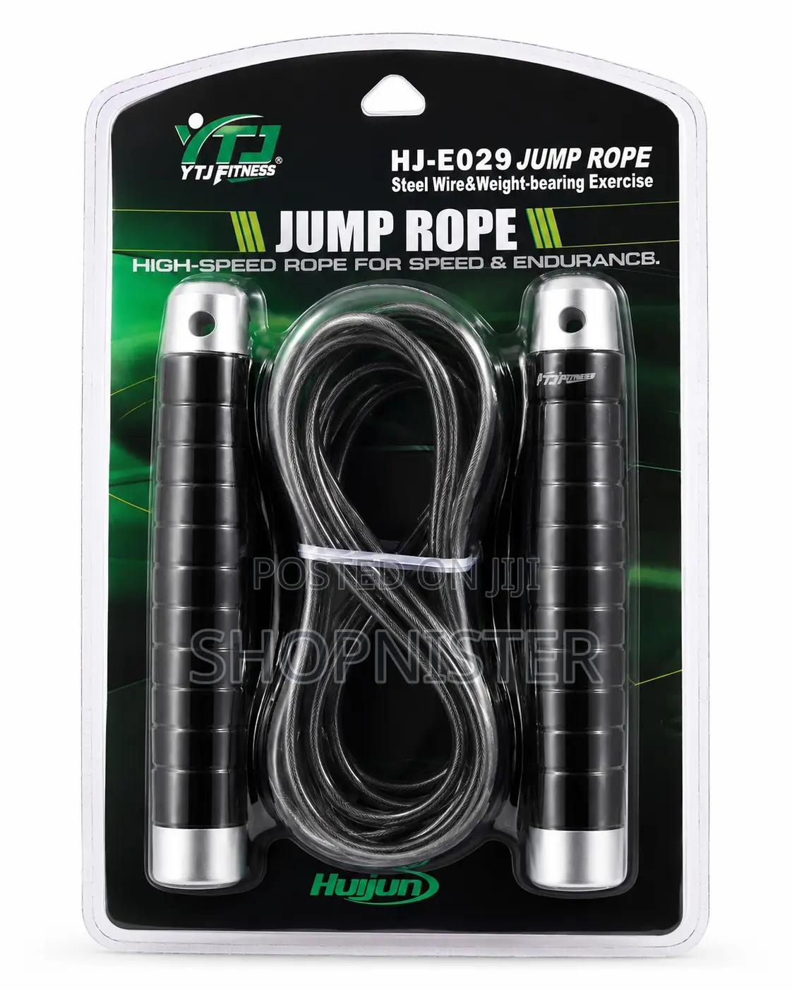 Adjustable Steel Wire Skipping Rope for Fitness, Cardio Weight Loss