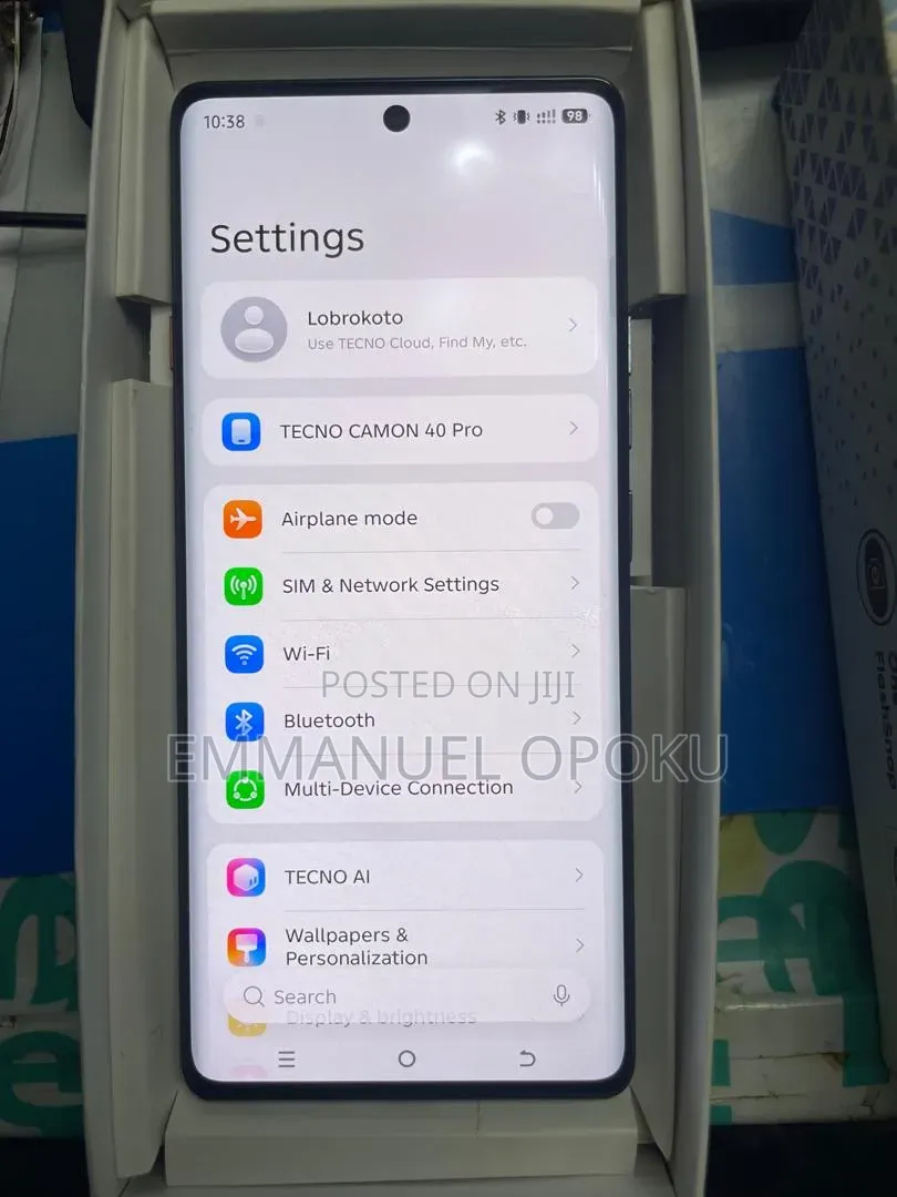Tecno Camon 40 Pro 5G 256 GB Gray