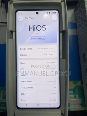 Tecno Camon 40 Pro 5G 256 GB Gray