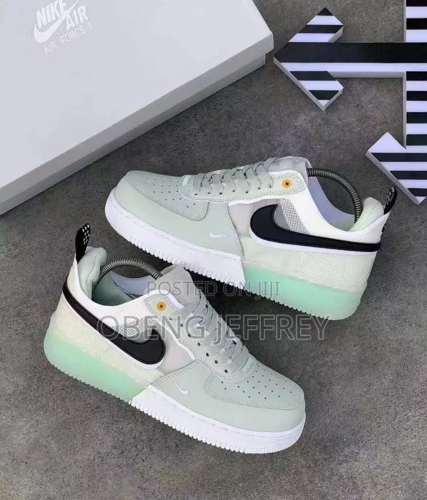 Original Nike Airforce 1 React Mint Foam Color