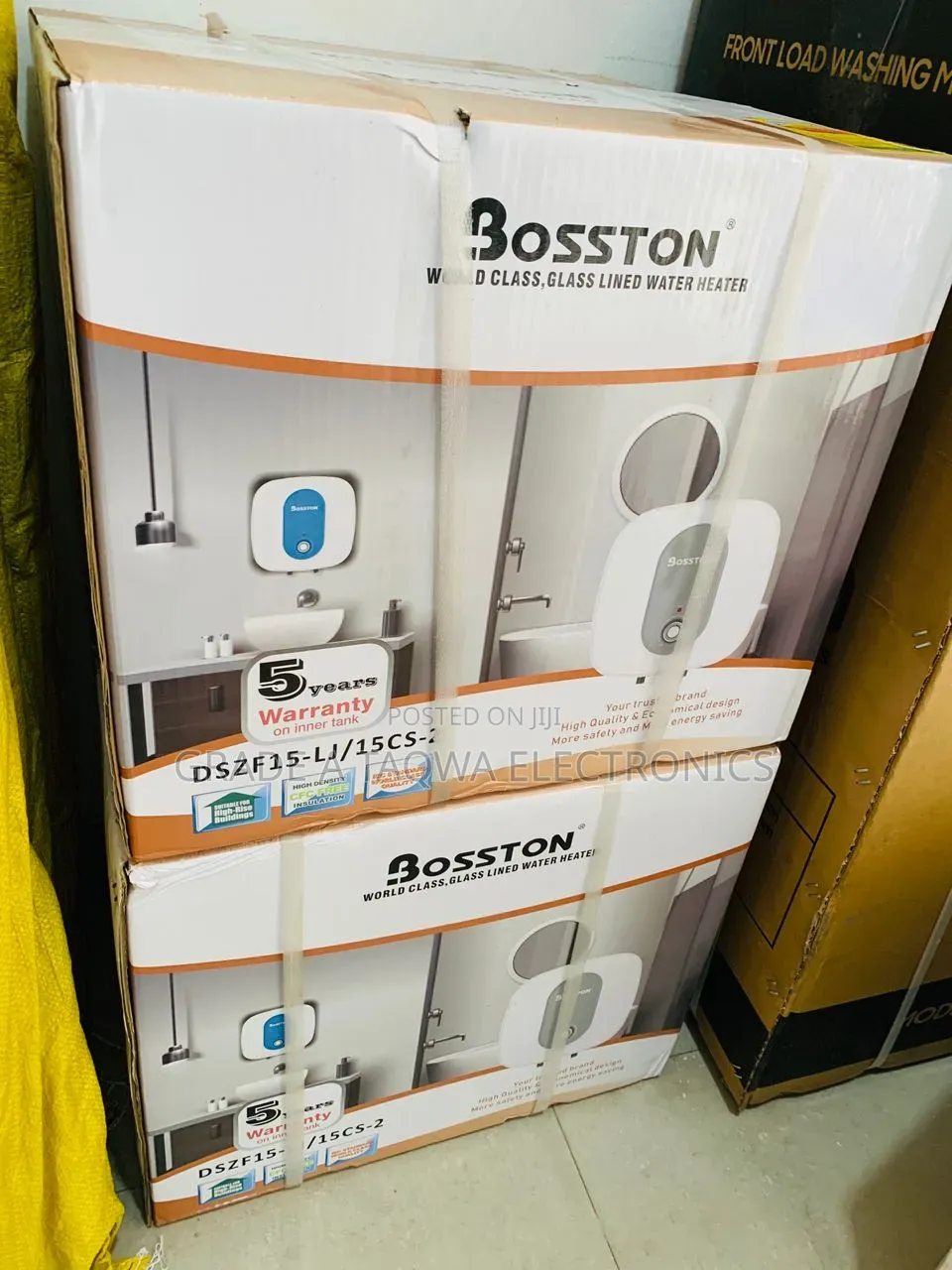 Amazing Deals on White Bosston 15-L Electric Water Heater