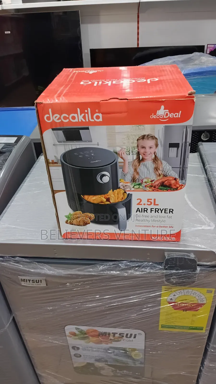 Oil-Free Cooking Made Easy – Decakila 2.5l Air Fryer
