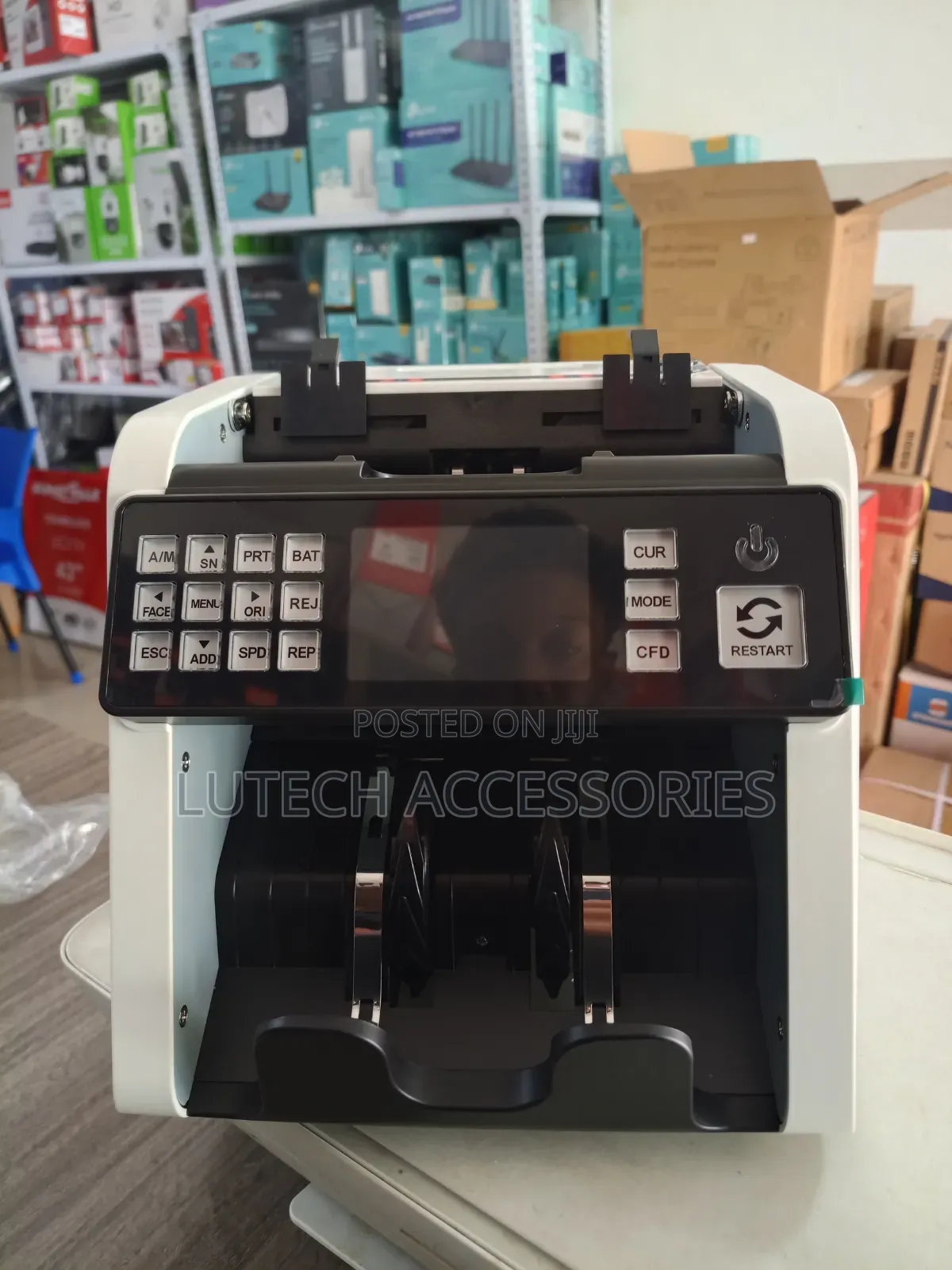 Money Counting Machine.