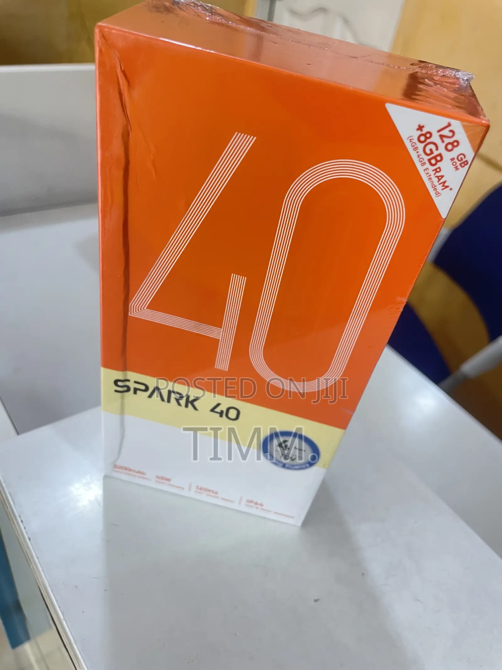 New Tecno Spark 40 128 GB Black