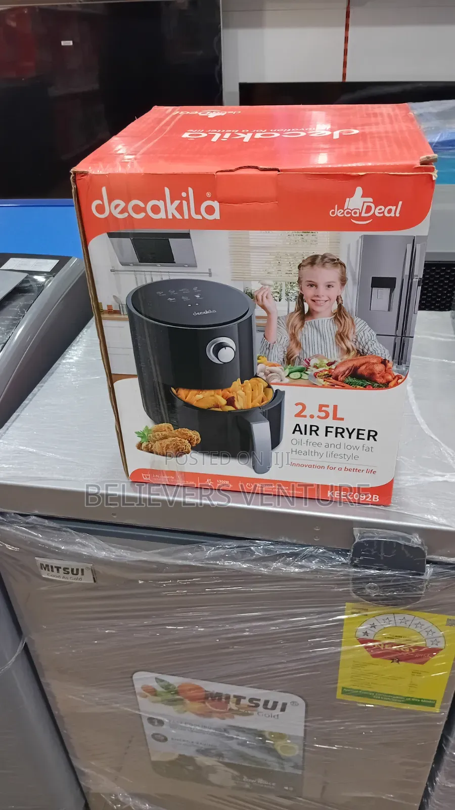 Fry, Bake Roast With the Decakila 2.5l Air Fryer