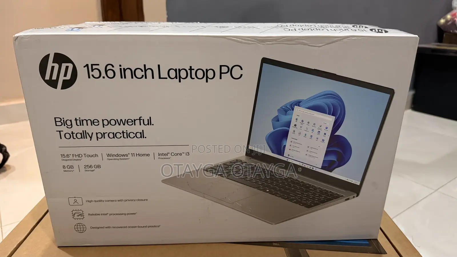 New Laptop HP 15 8GB Intel Core i3 SSD 256GB