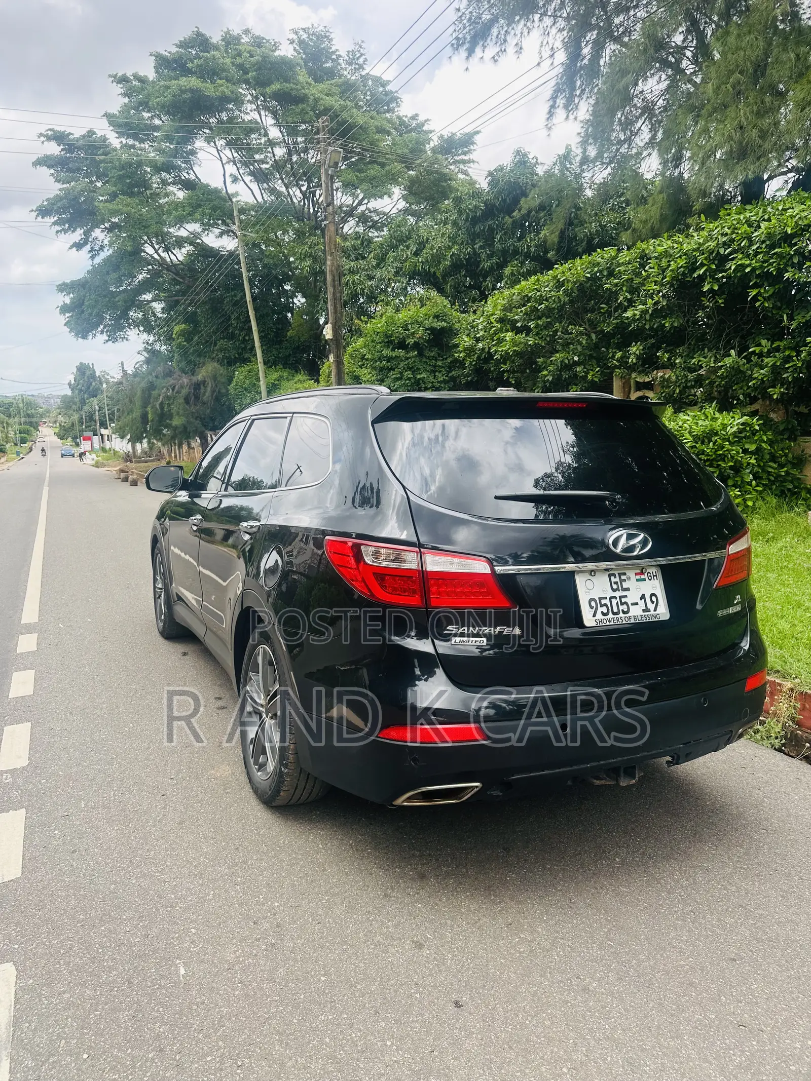 Hyundai Santa Fe Limited AWD 2016 Black