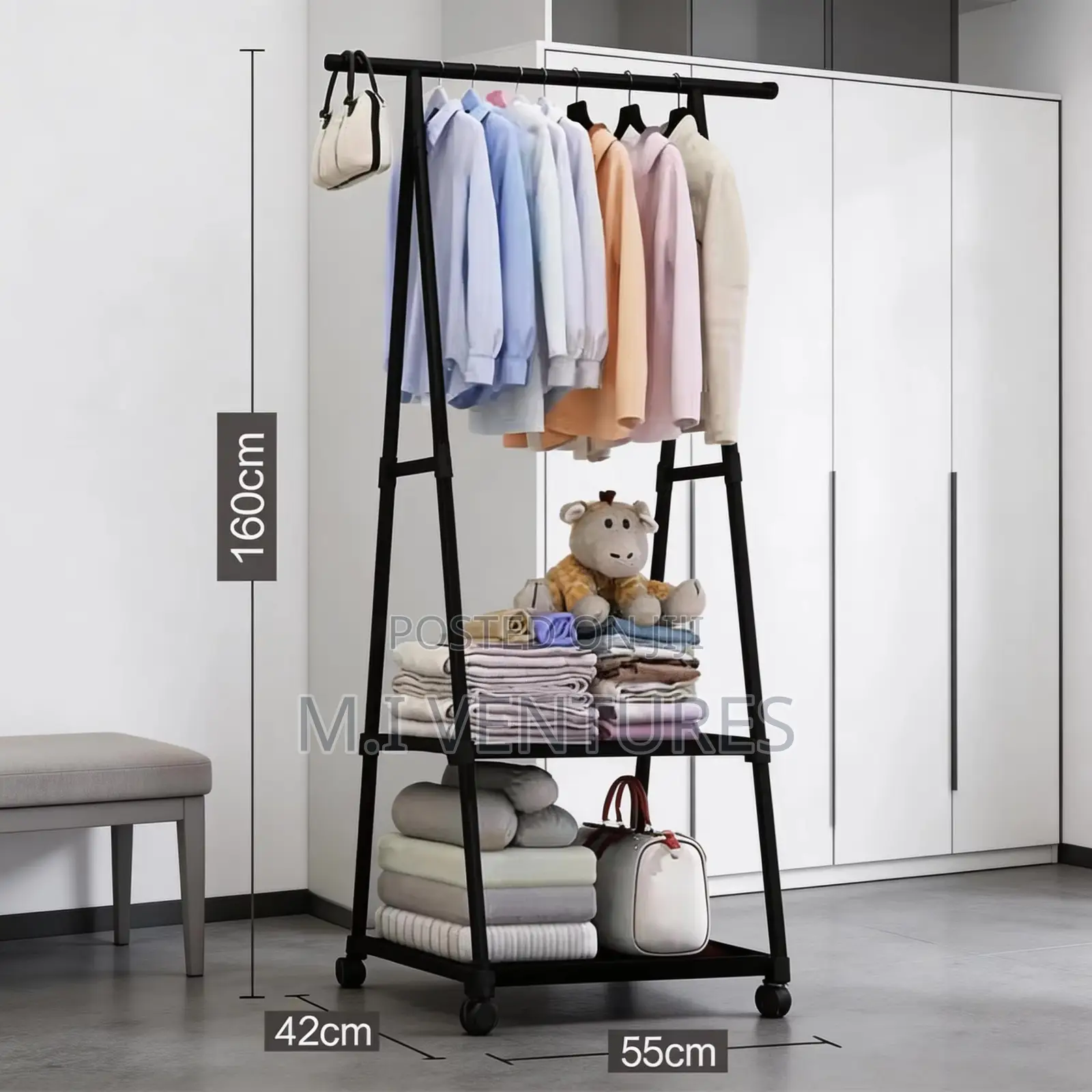 Triangular Clothes Rack
