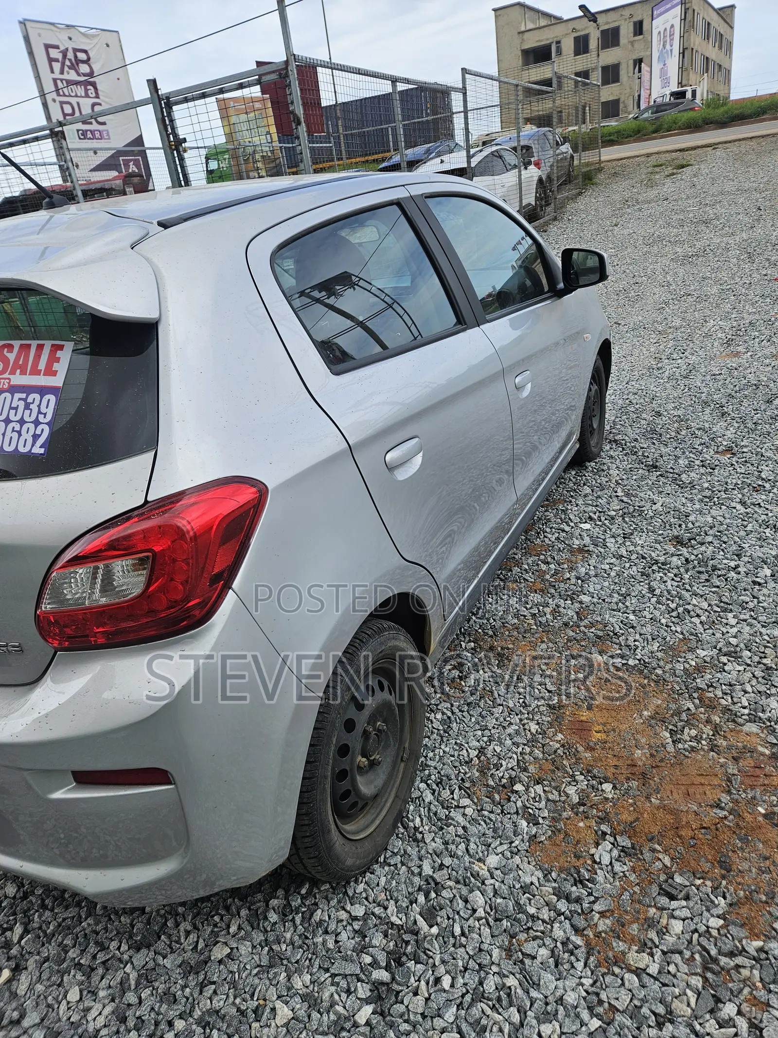 Mitsubishi Mirage 2017 Silver