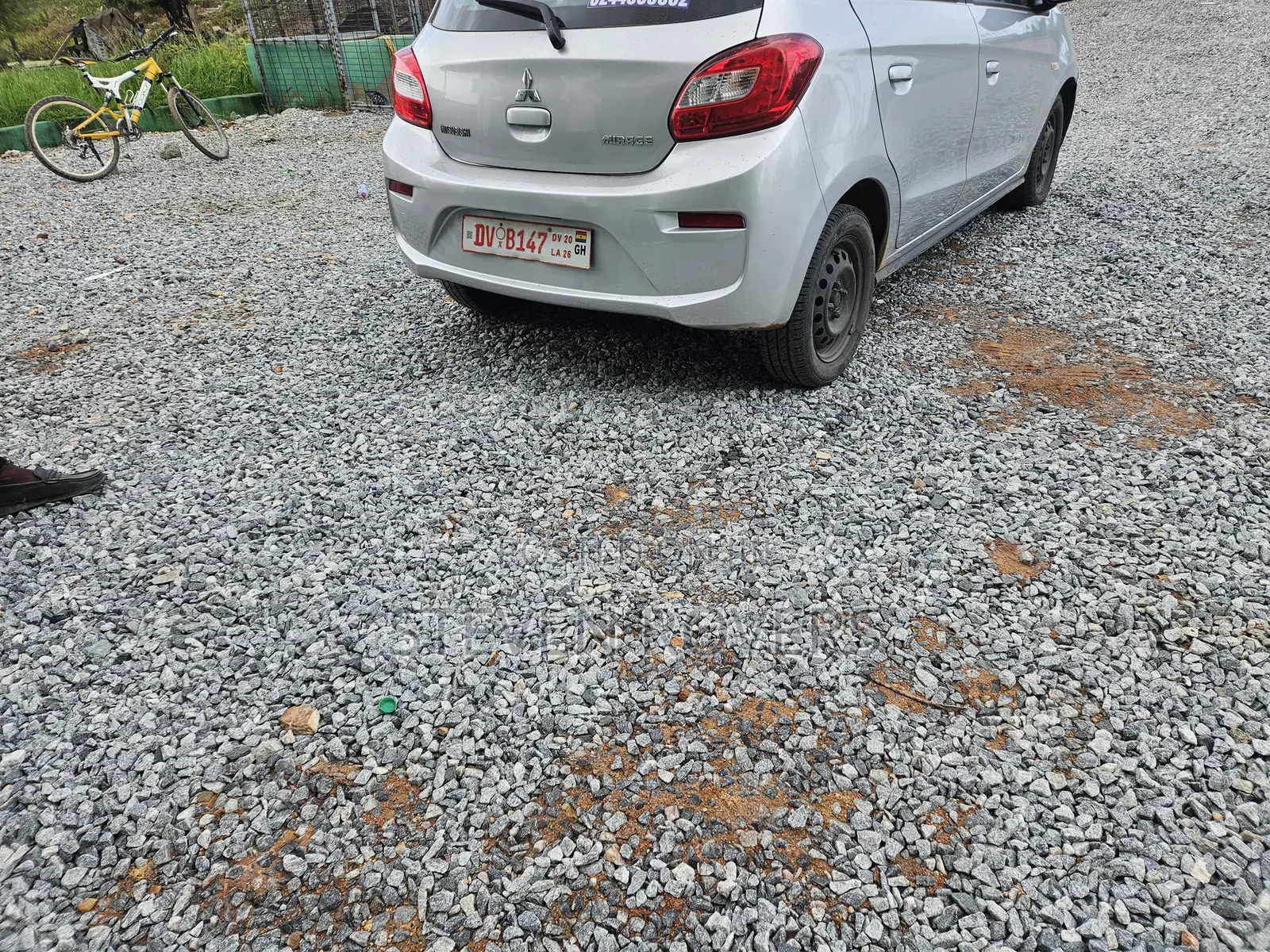 Mitsubishi Mirage 2017 Silver