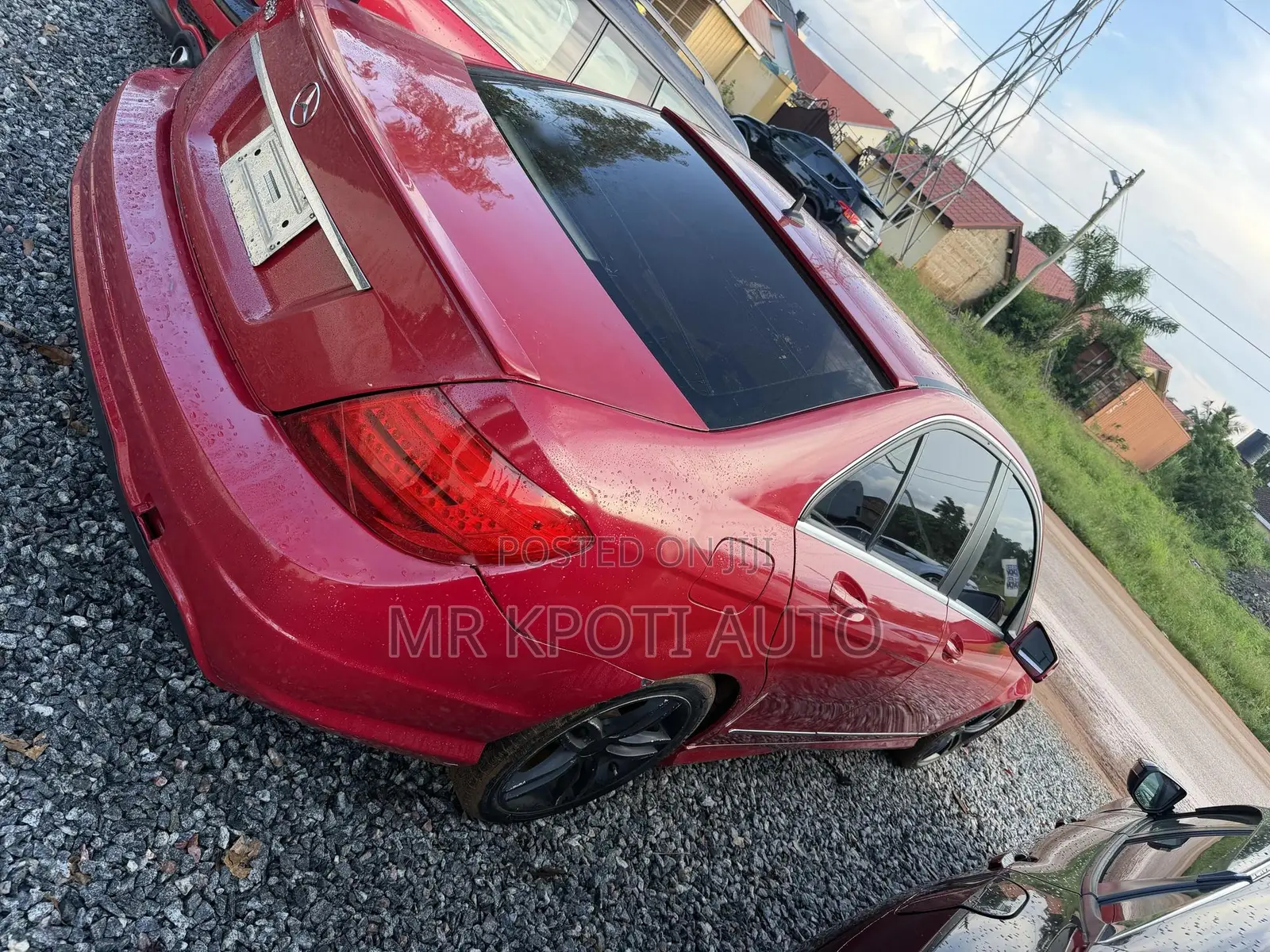 Mercedes-Benz C250 2013 Red