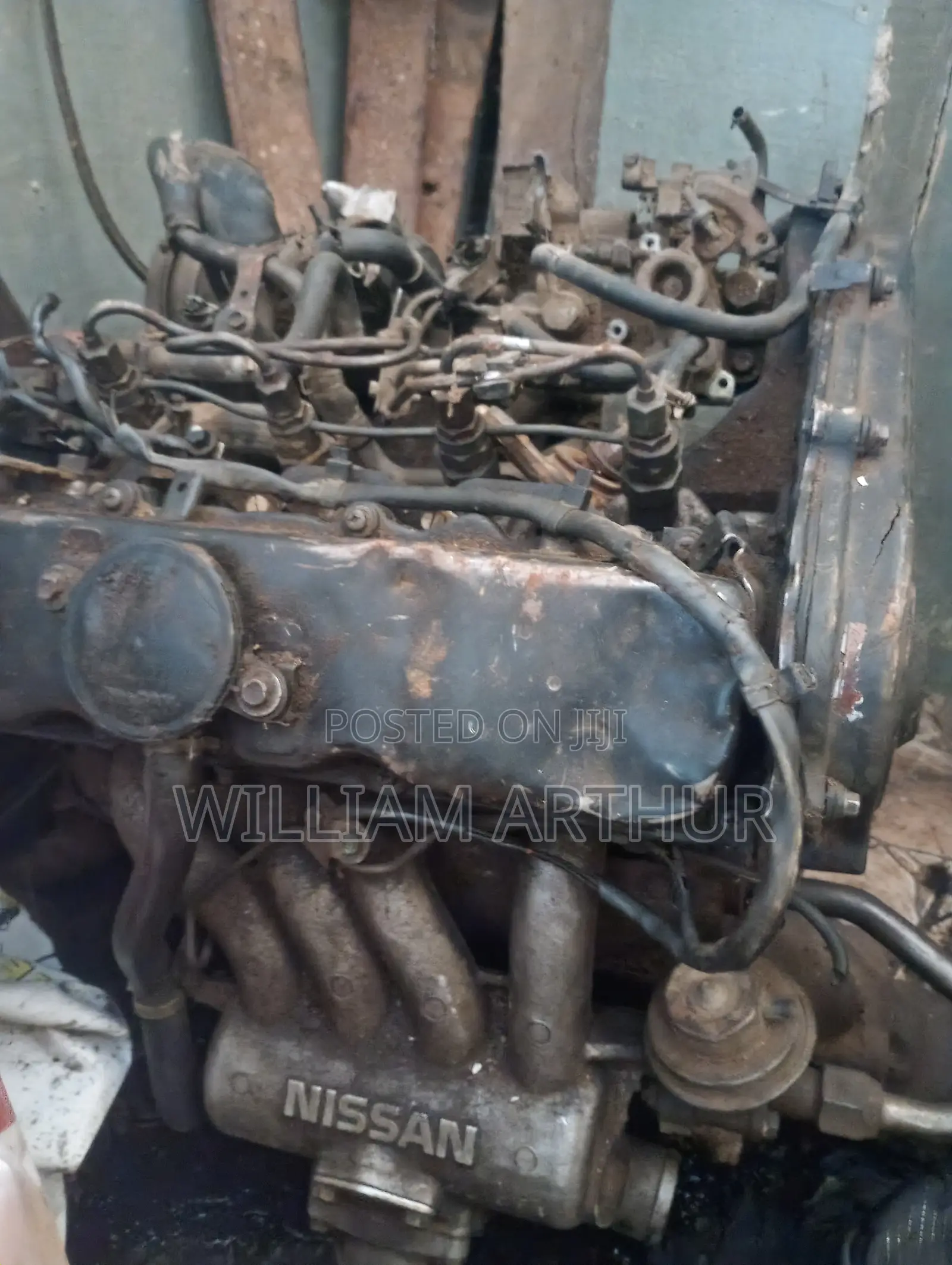 Nissan Cd20 2.0l Diesel Engine Block (No Gearbox)