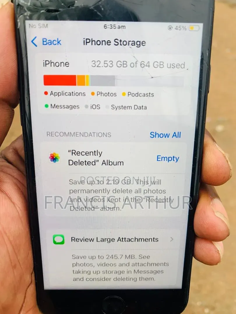 Apple iPhone SE (2022) 64 GB Black