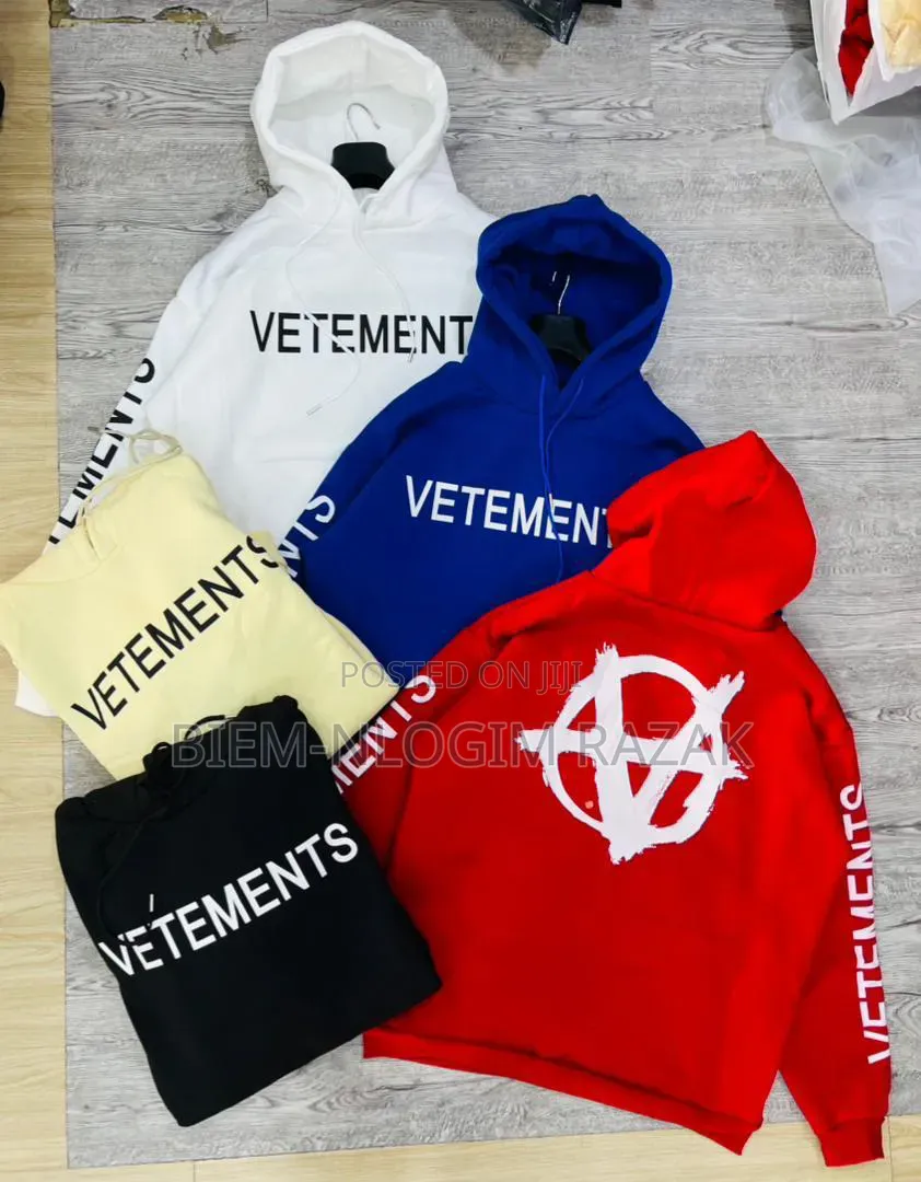Authentic Vetements N Supreme Hoodies Available in Stock