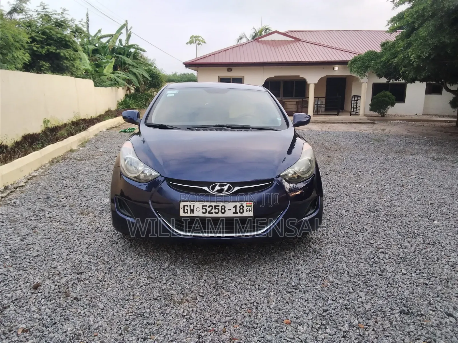 Hyundai Elantra GLS Sedan FWD (1.8L 4cyl 6M) 2013 Blue