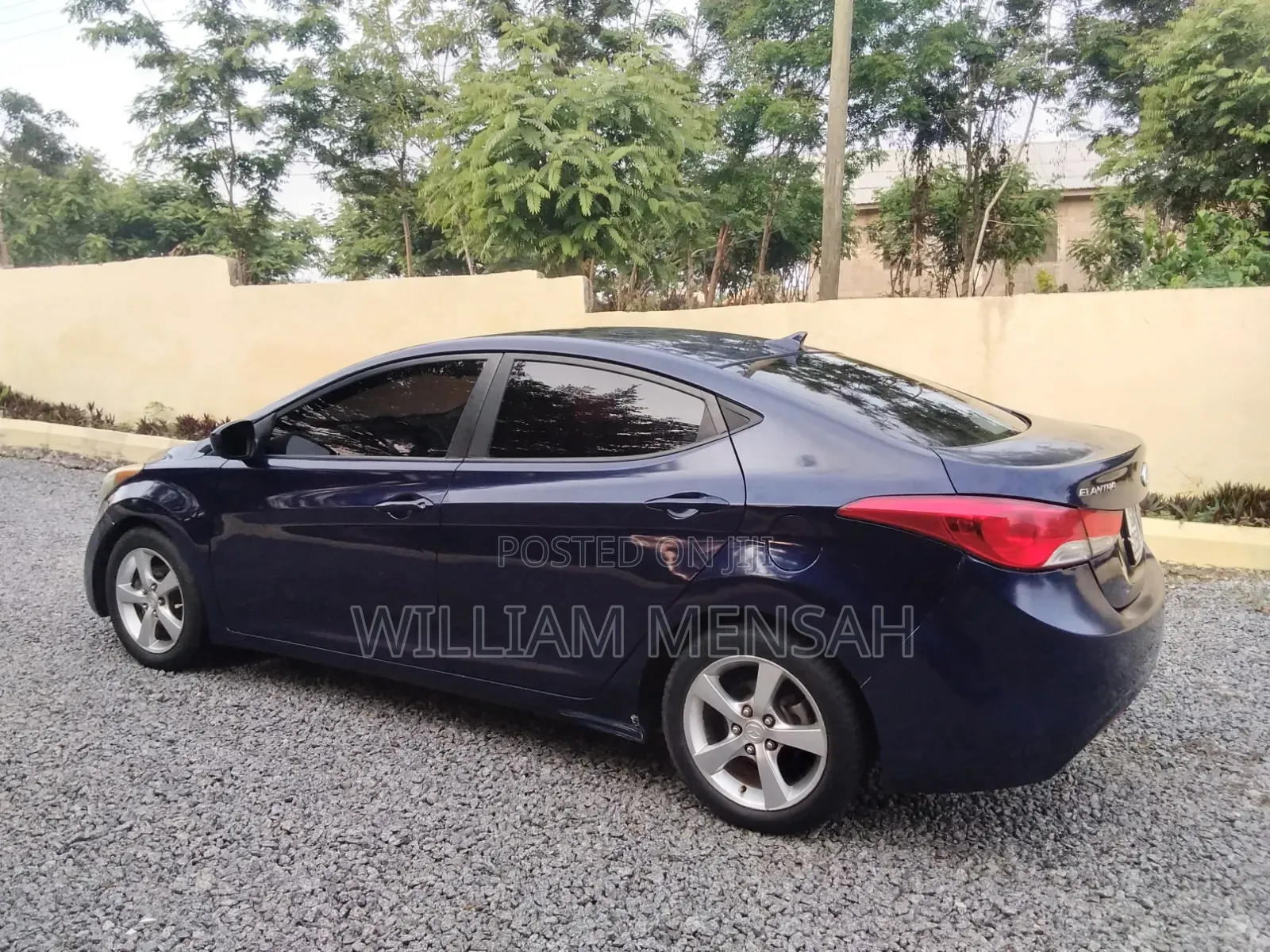 Hyundai Elantra GLS Sedan FWD (1.8L 4cyl 6M) 2013 Blue