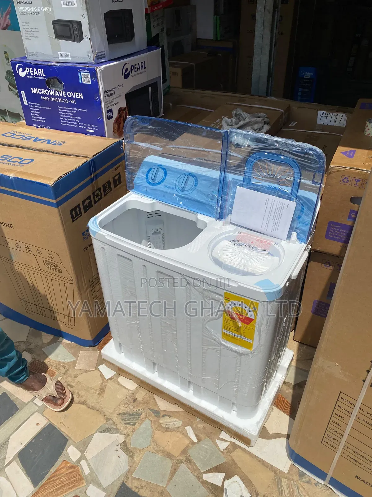 Nasco 7kg Twin Tub Semi-Automatic Washing Machine