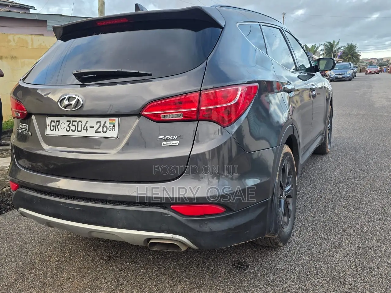 Hyundai Santa Fe Limited FWD 2016 Gray