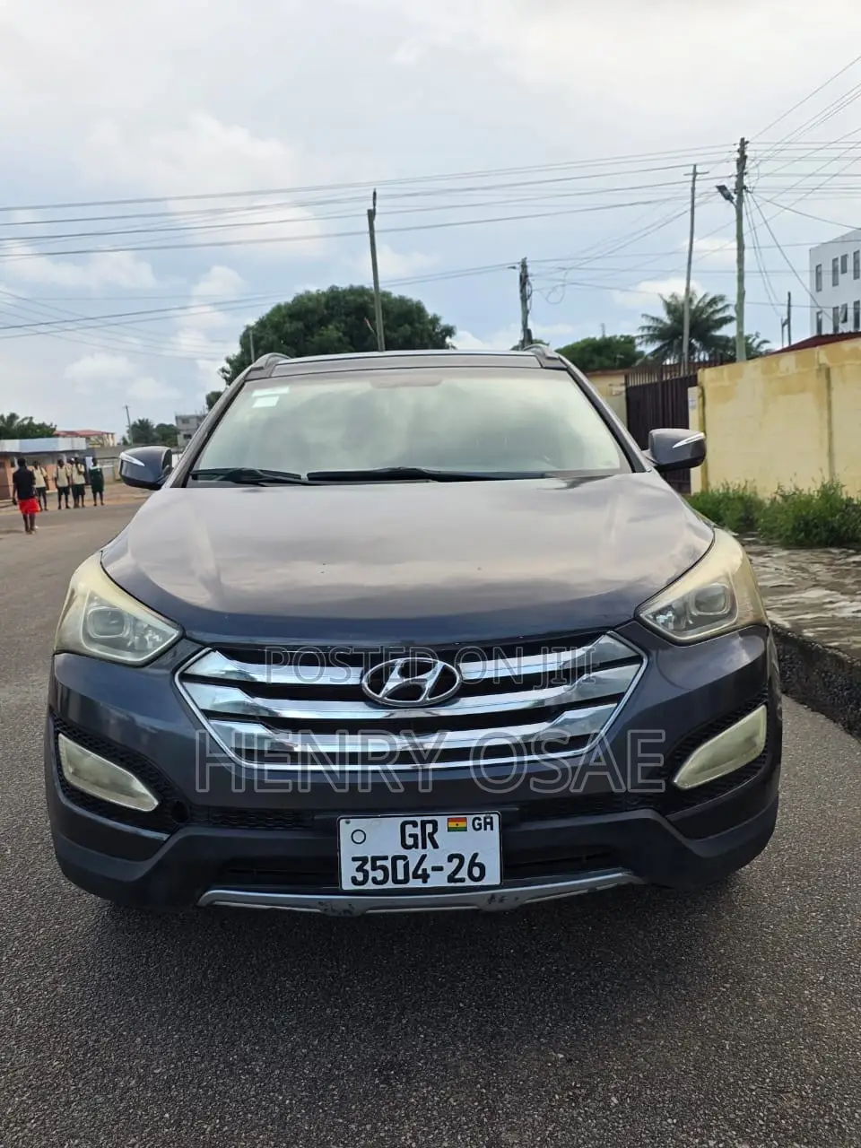 Hyundai Santa Fe Limited FWD 2016 Gray