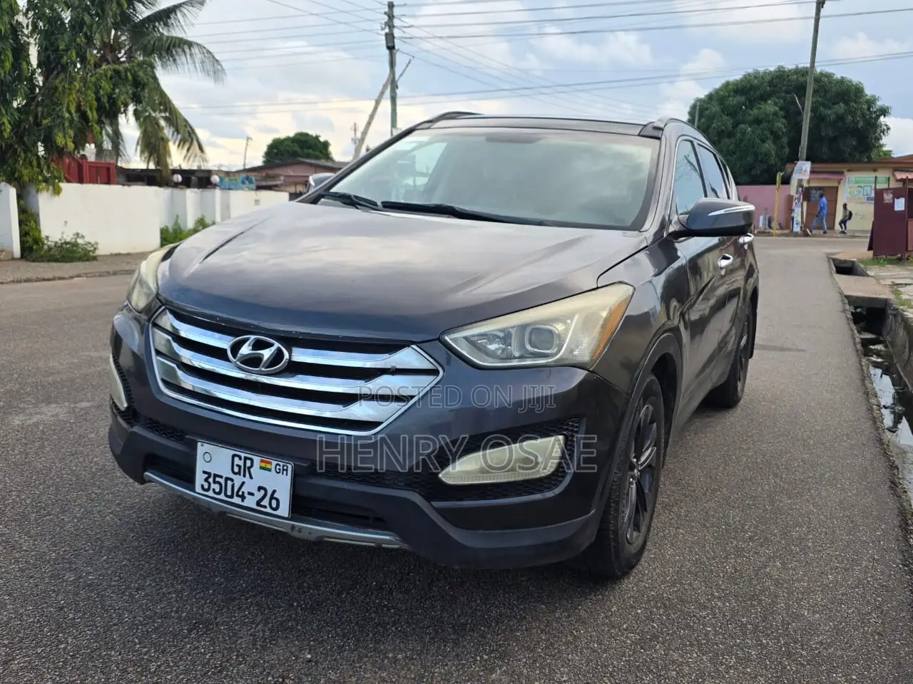 Hyundai Santa Fe Limited FWD 2016 Gray