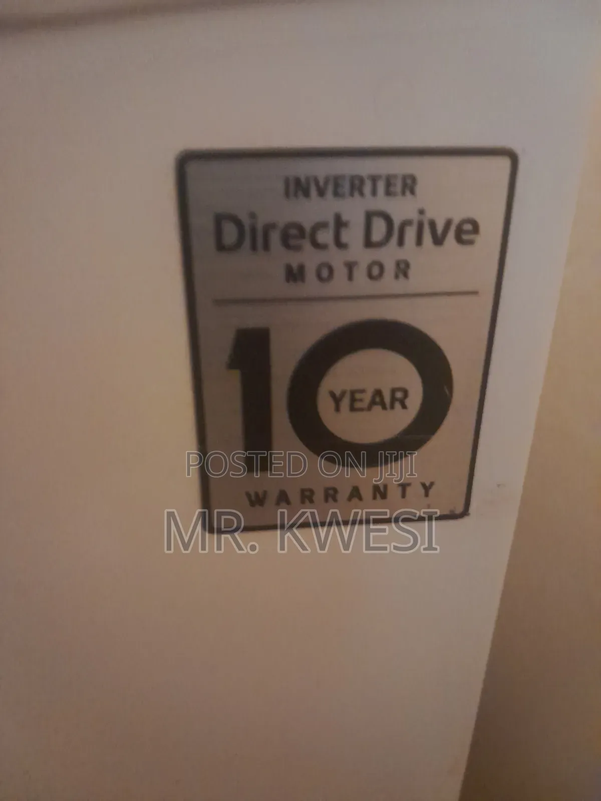 Lg Faulty Washing Machine 7kg