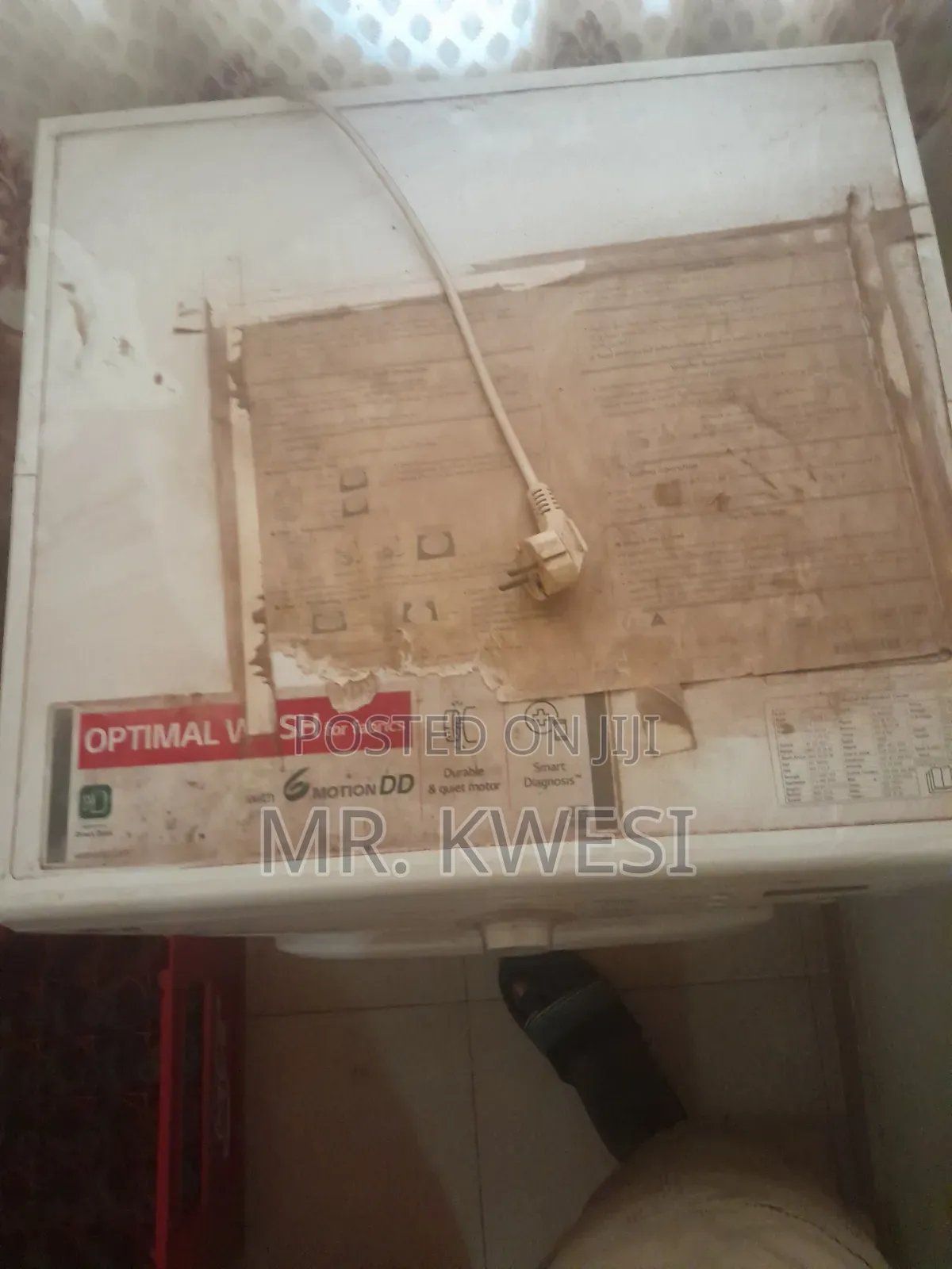 Lg Faulty Washing Machine 7kg