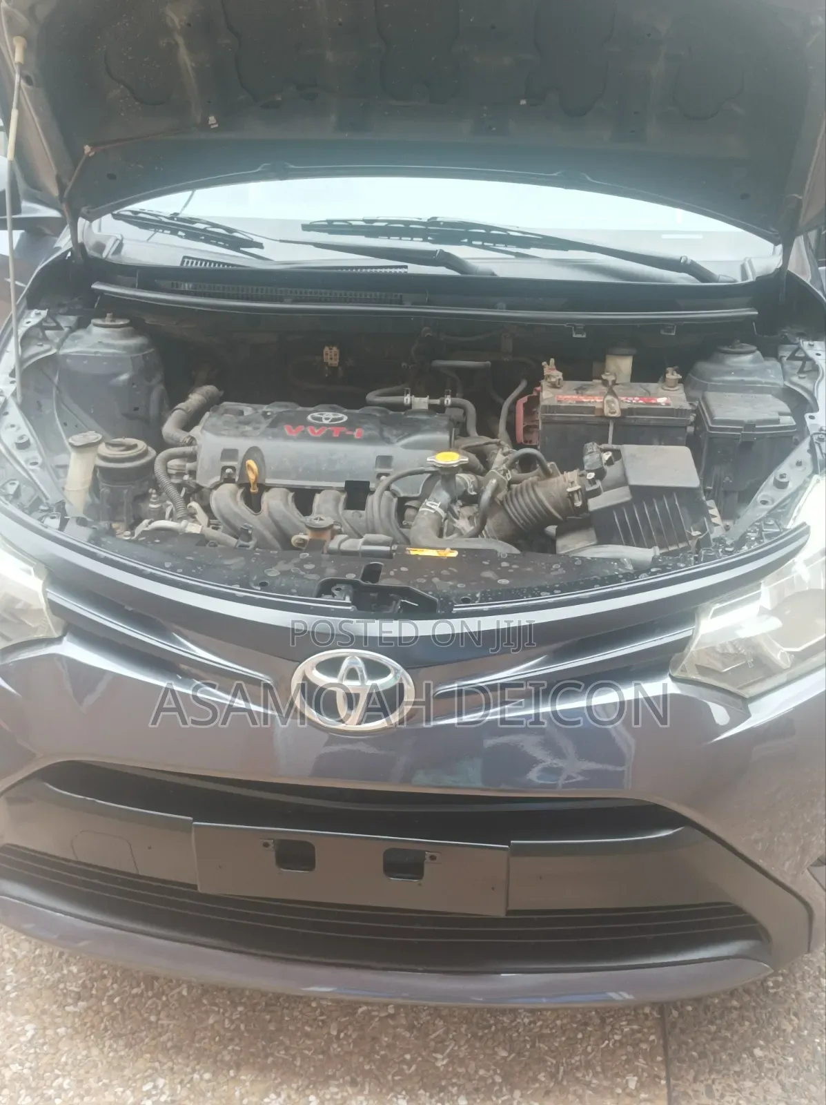 Toyota Yaris 2014 Gray