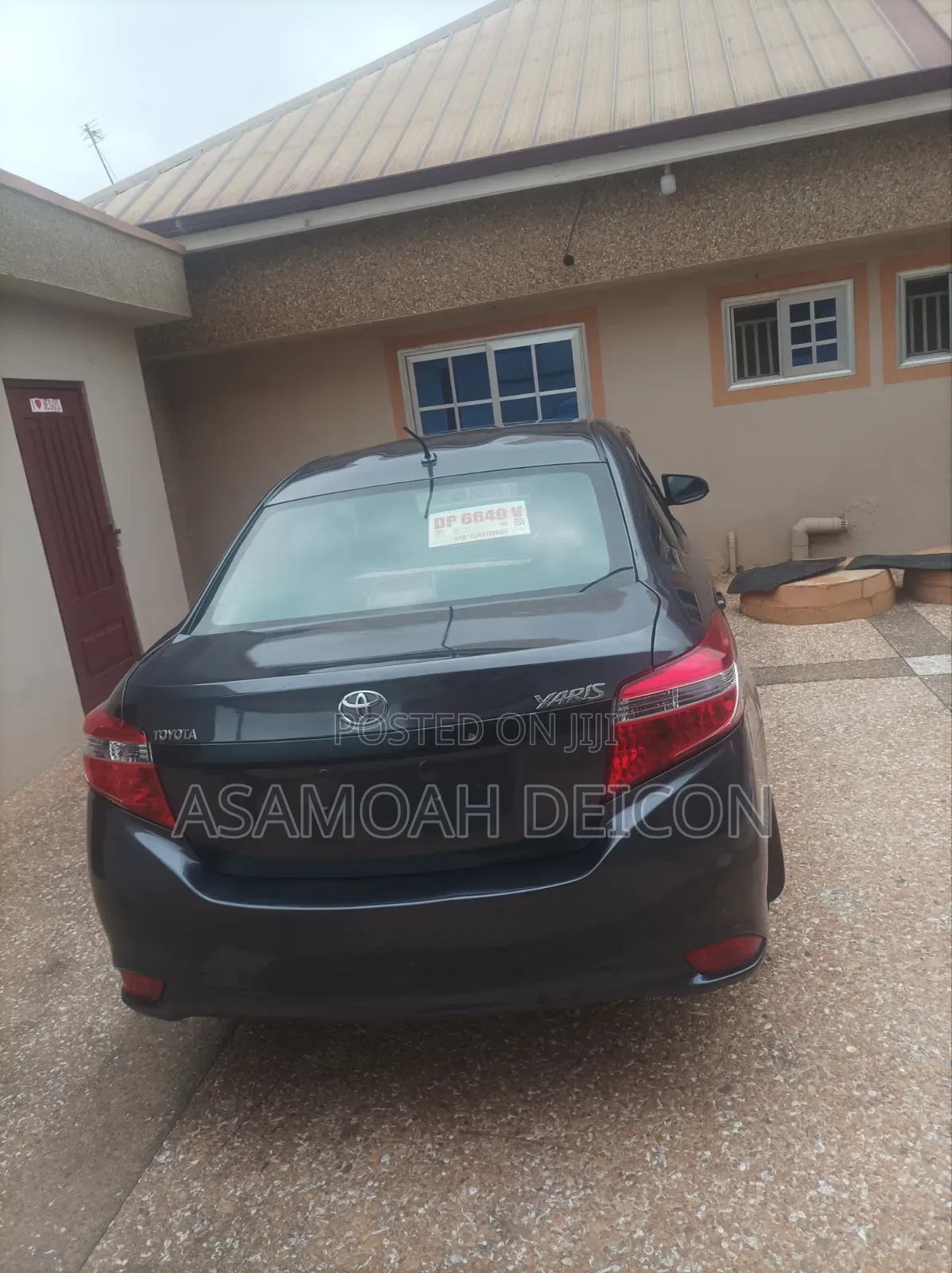 Toyota Yaris 2014 Gray