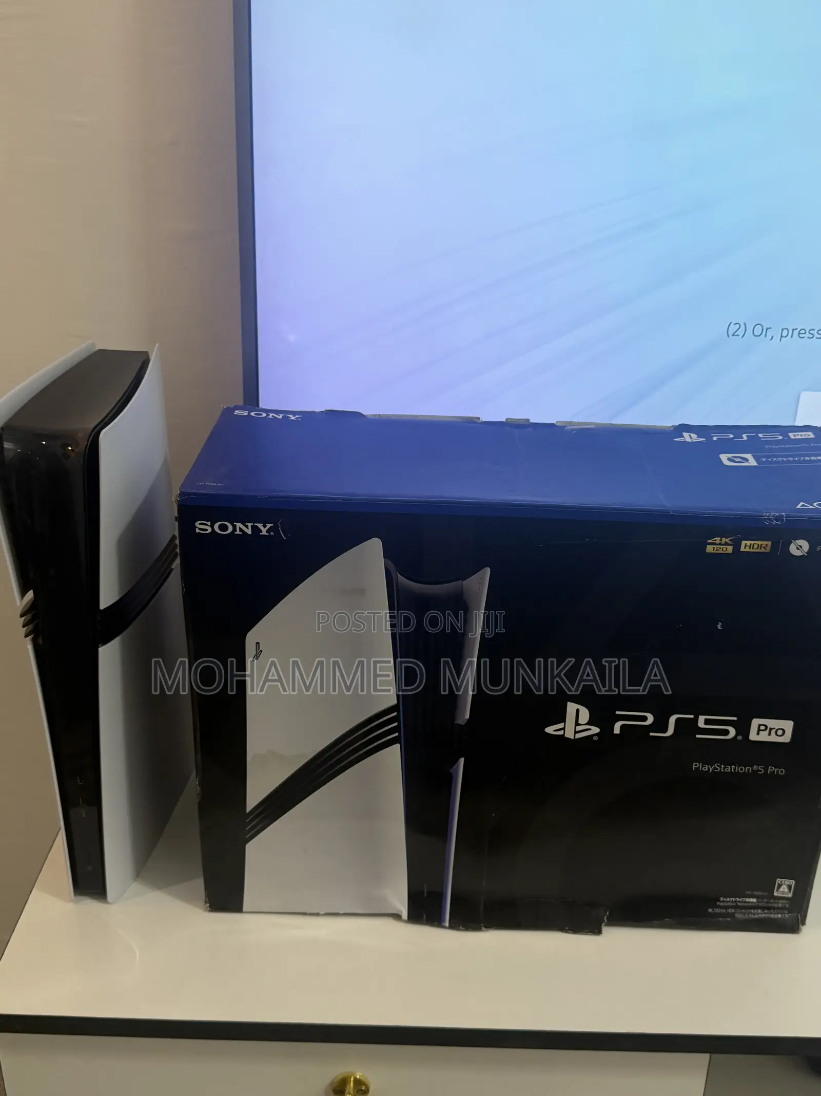 Slightly Used Ps5 Pro With Two Controllers 26 Offline Games