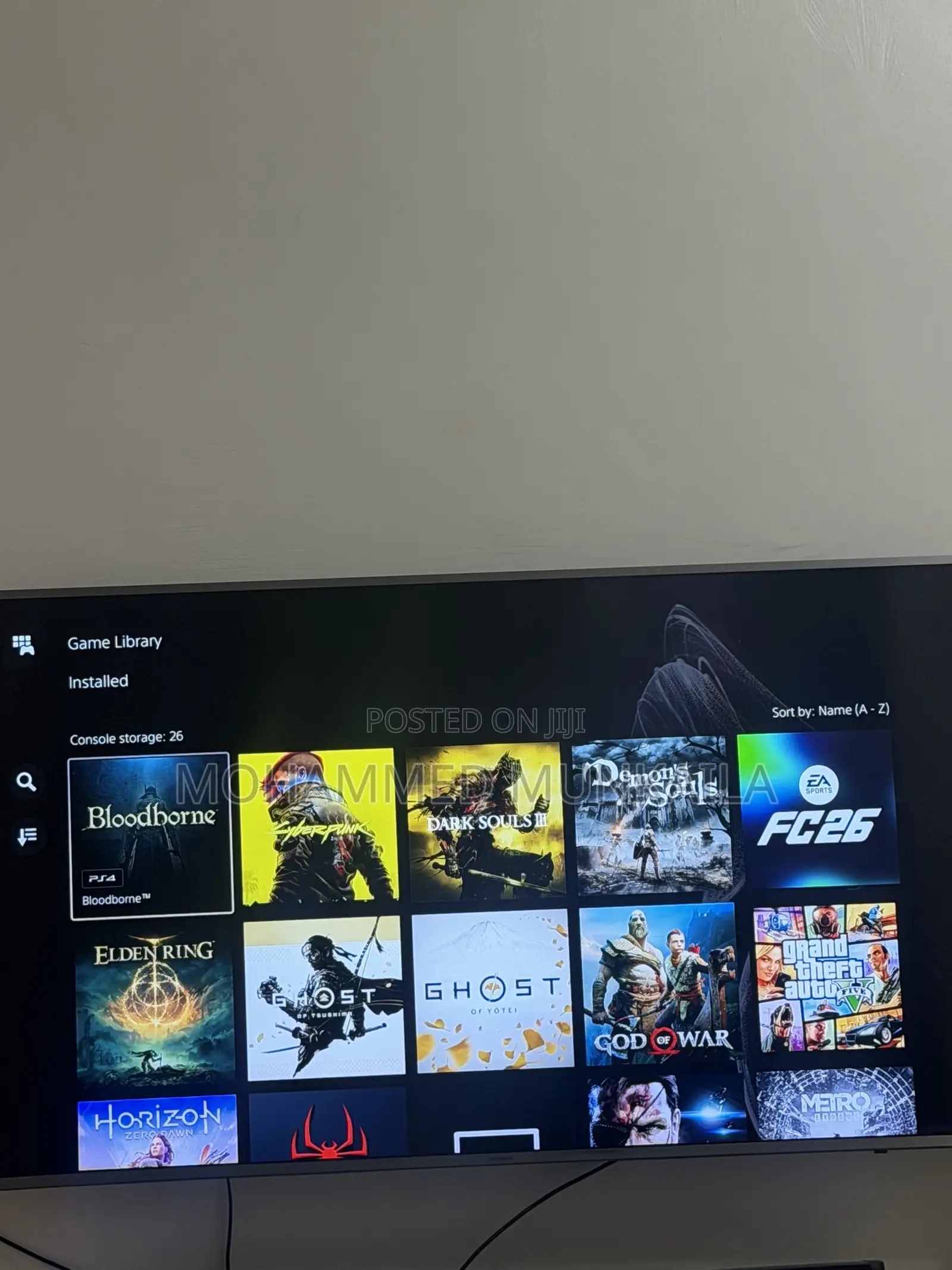 Slightly Used Ps5 Pro With Two Controllers 26 Offline Games