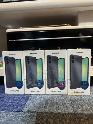 New Samsung Galaxy A06 64 GB Black