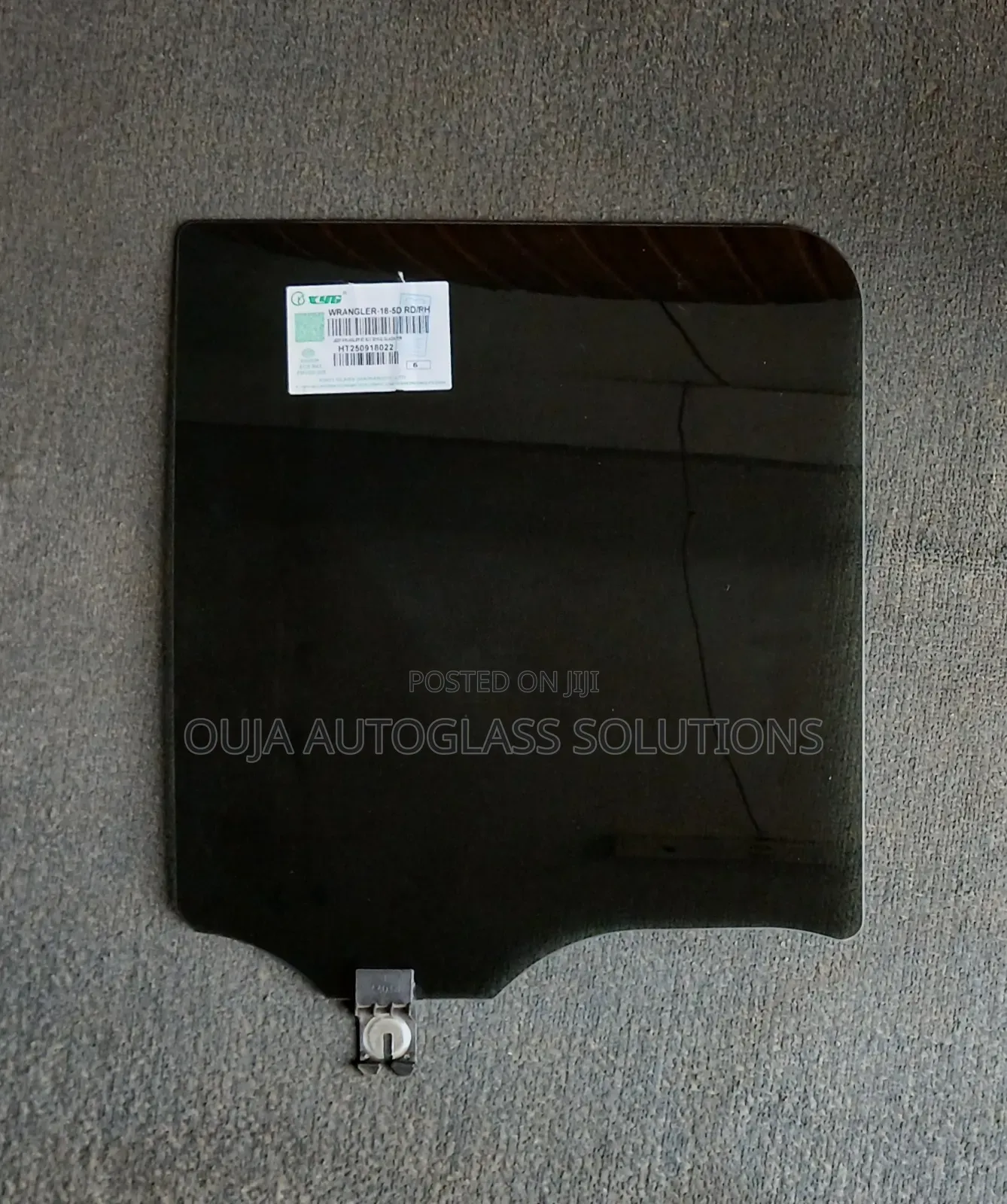 2018 Jeep Gladiator Rear Right Door Window Glass Available
