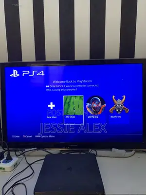 40-inch Television With Remote Control
