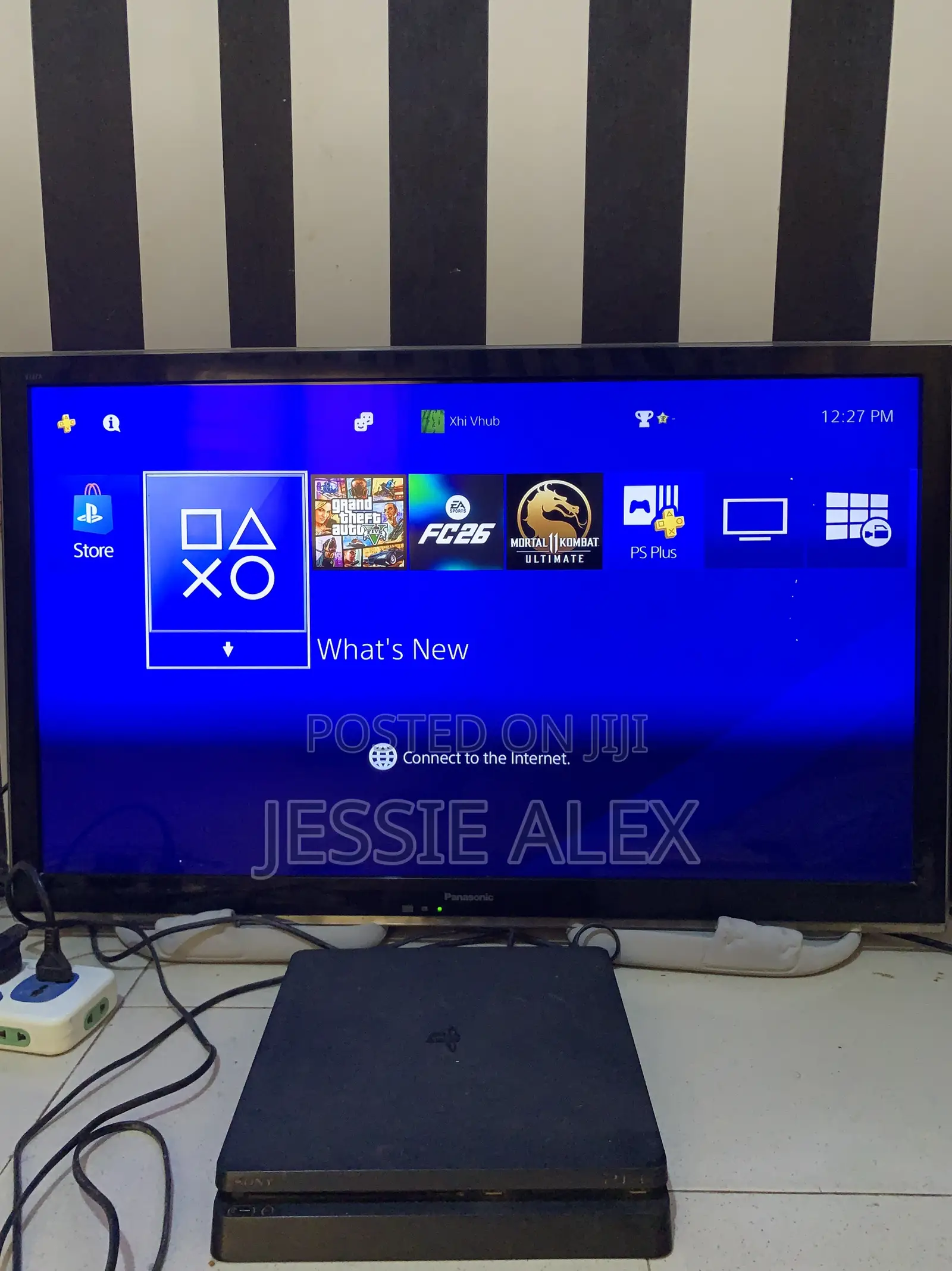 40-inch Television With Remote Control