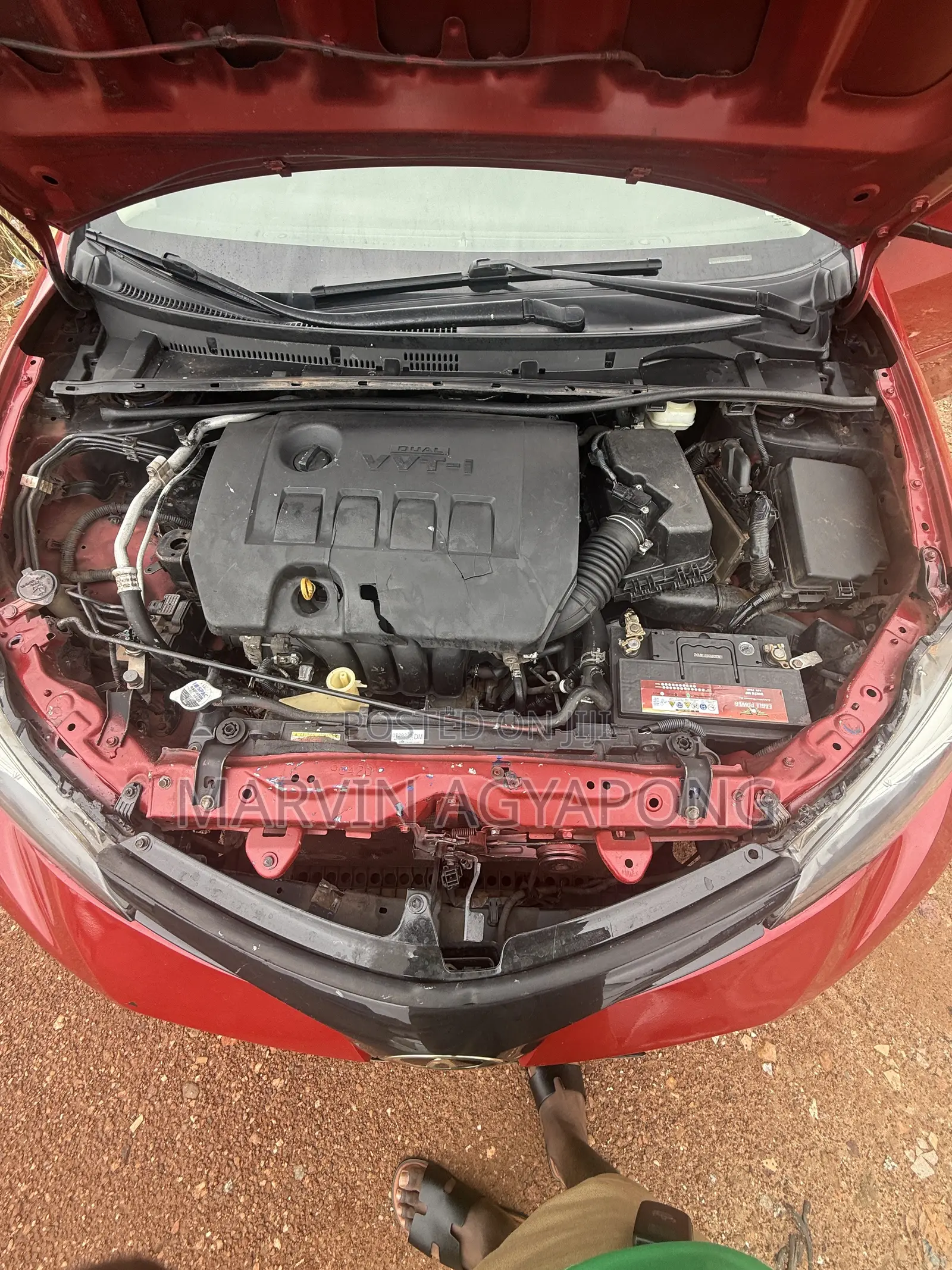 Toyota Corolla XSE 4dr Sedan (1.8L 4cyl CVT) 2017 Red