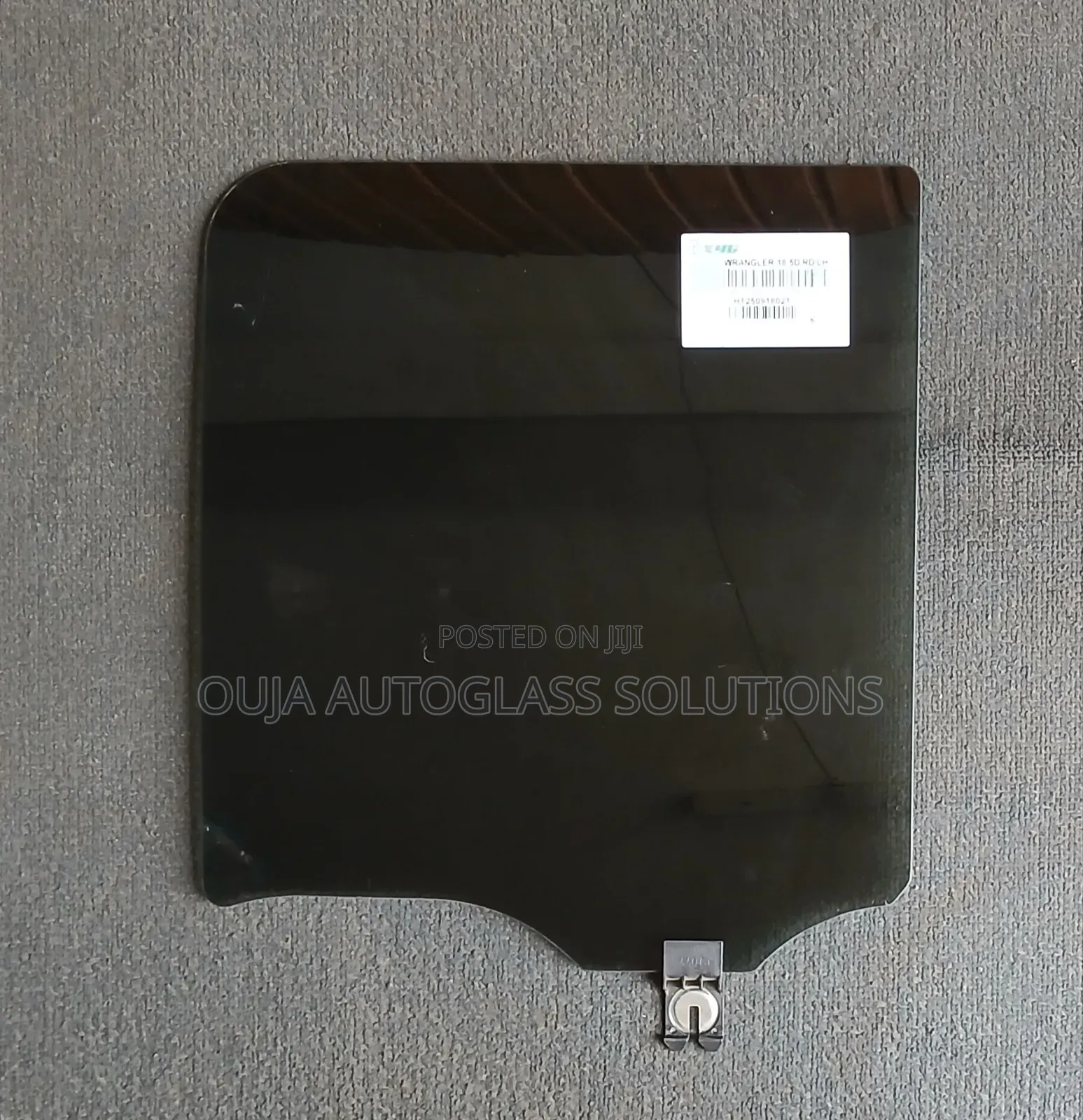 2018 Jeep Gladiator Rear Left Door Window Glass