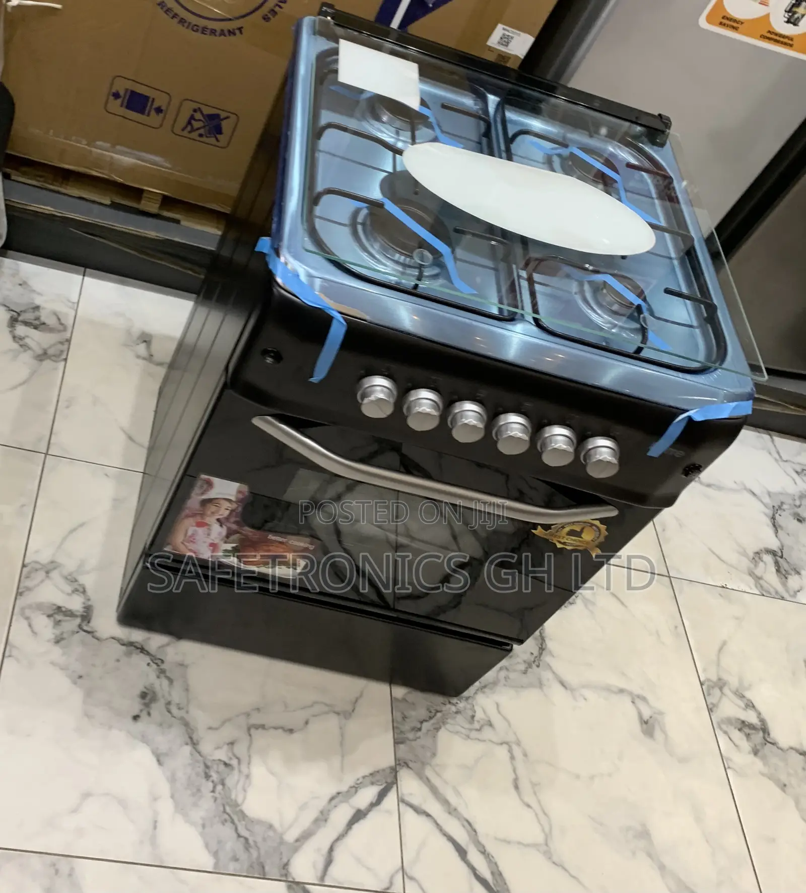Get Perfect Ferre 50x60 Cm Freestanding Cooker Oven Grill