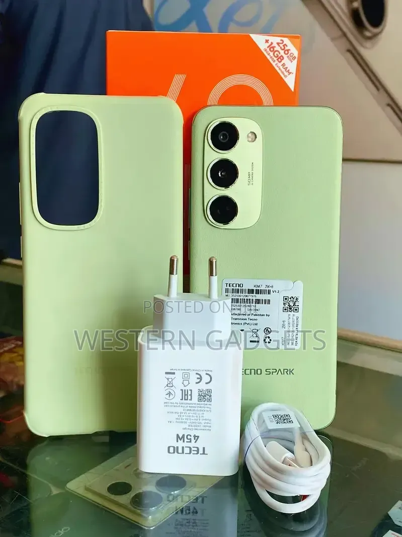 New Tecno Spark 40 Pro+ 256 GB Green