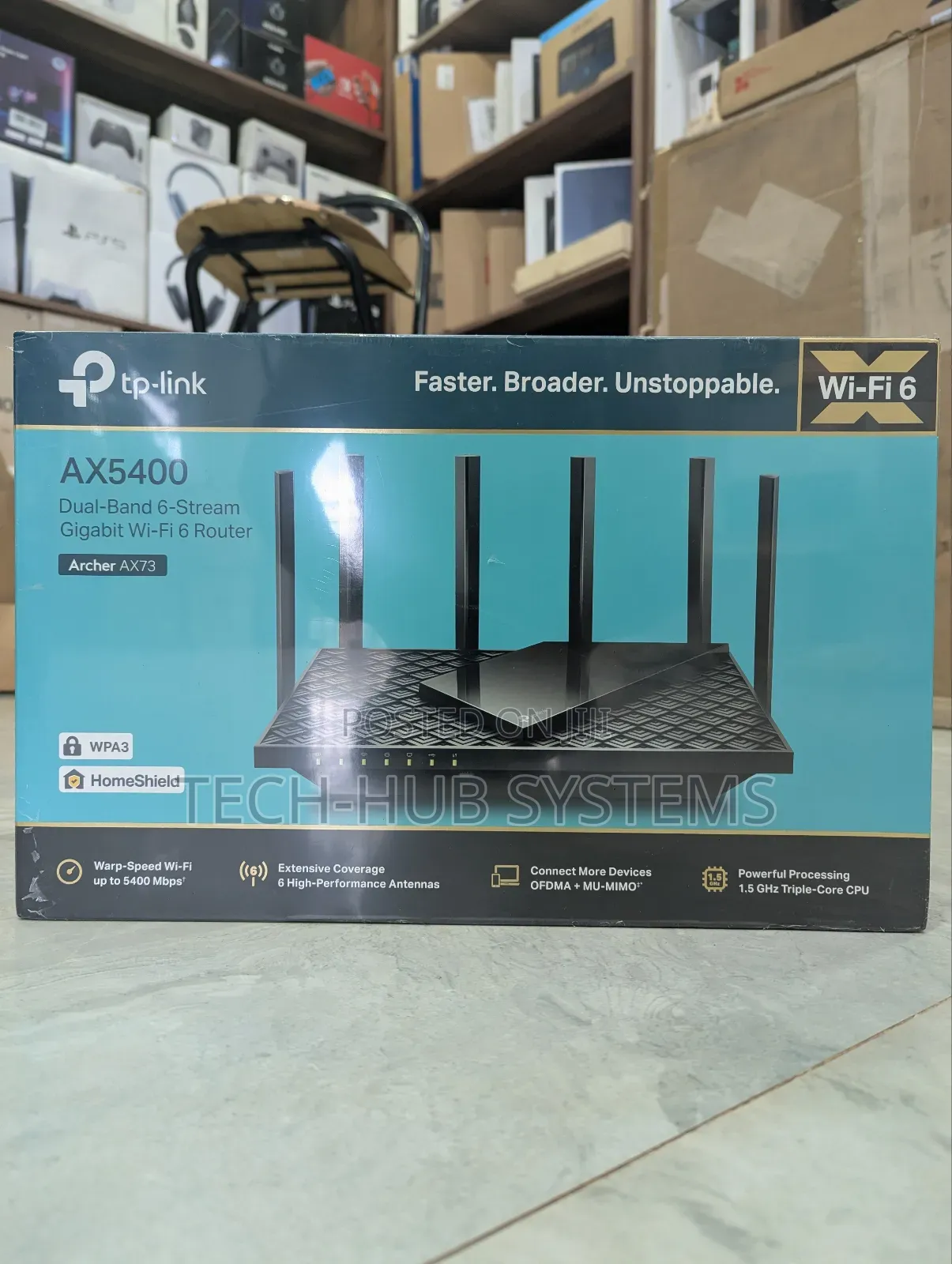 Tp-Link Archer Ax73 Ax5400 Wireless Dual-Band Gigabit Router
