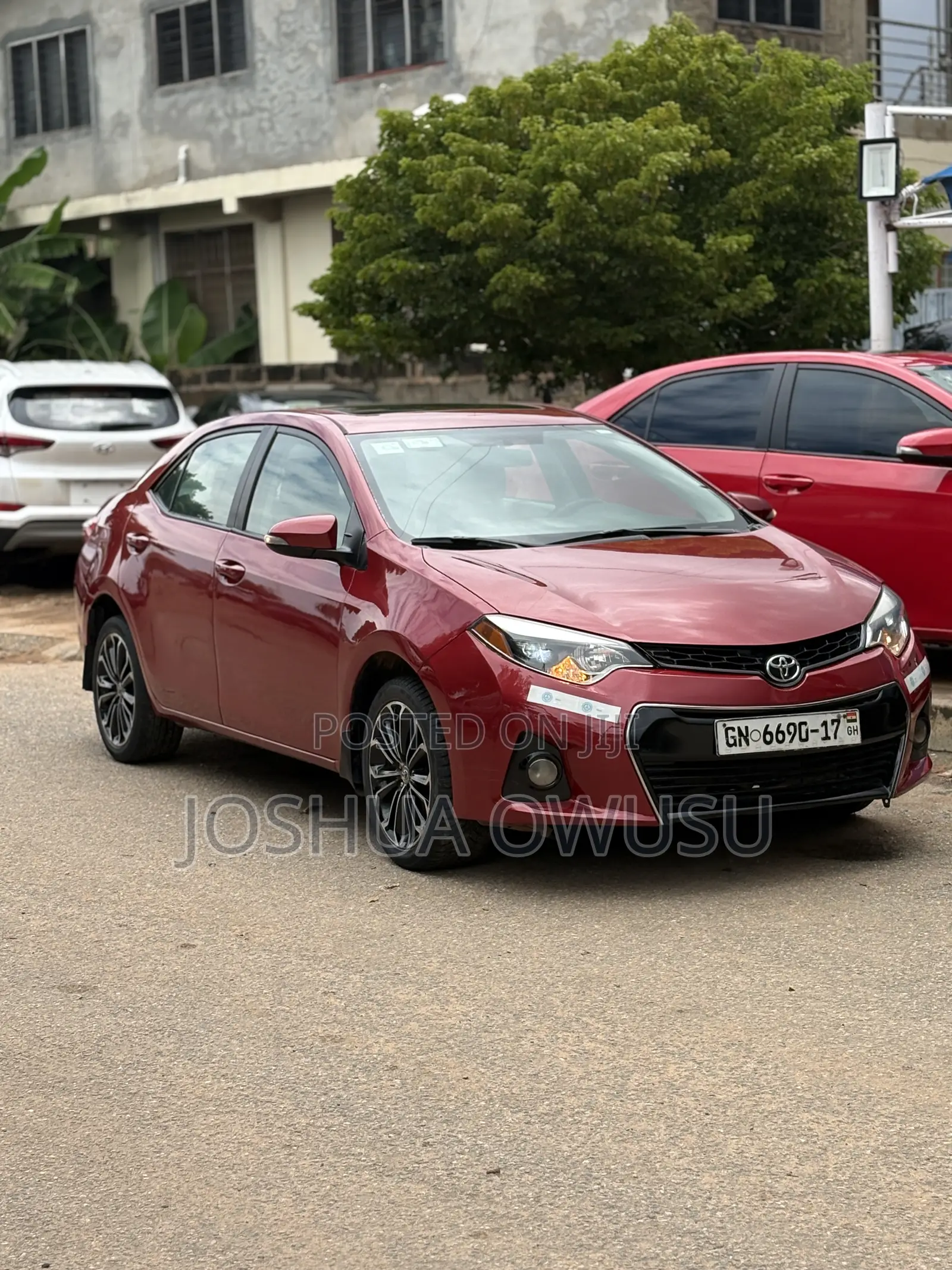 Toyota Corolla S Plus 4dr Sedan (1.8L 4cyl 6M) 2015 Red