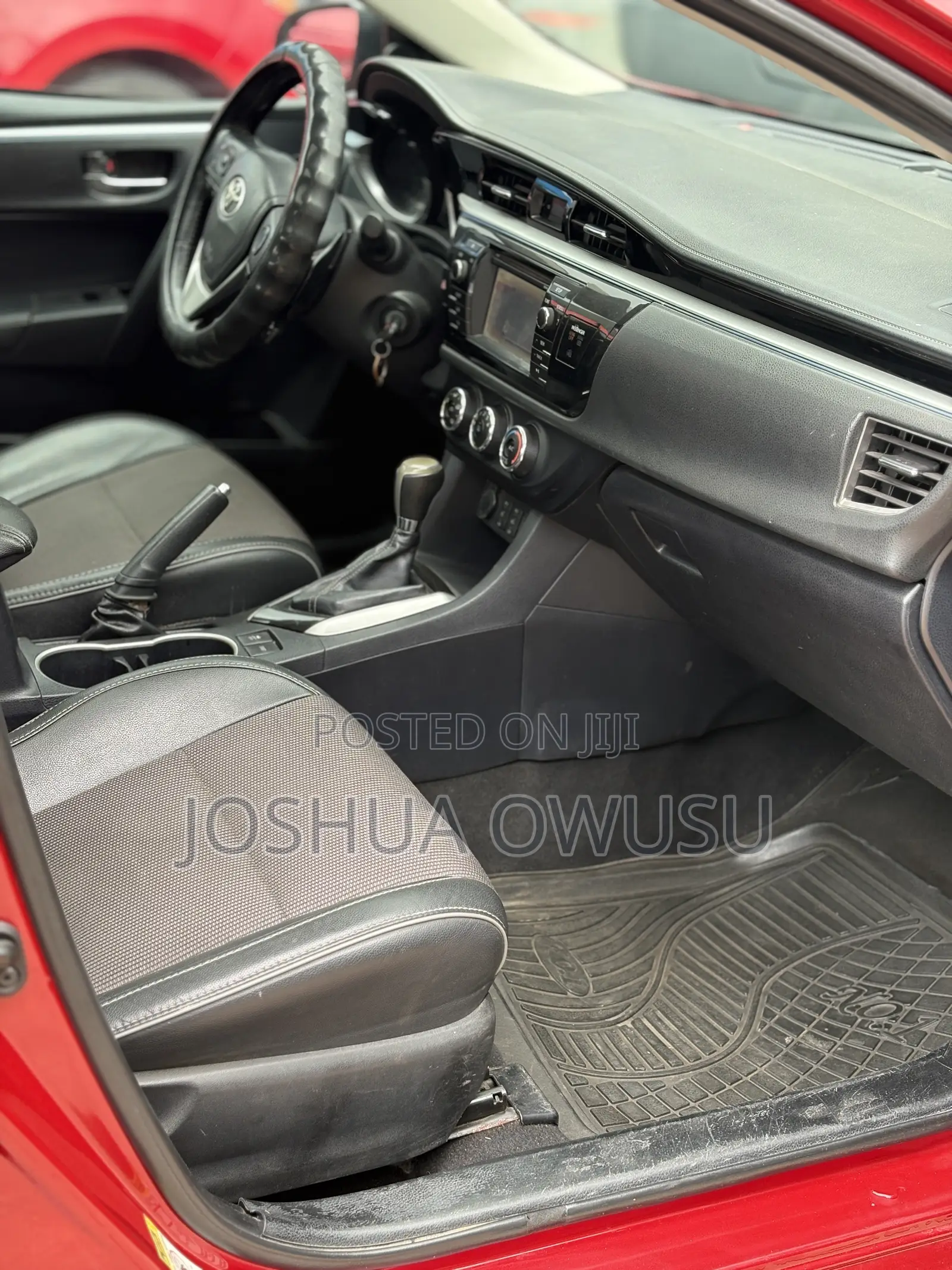 Toyota Corolla S Plus 4dr Sedan (1.8L 4cyl 6M) 2015 Red