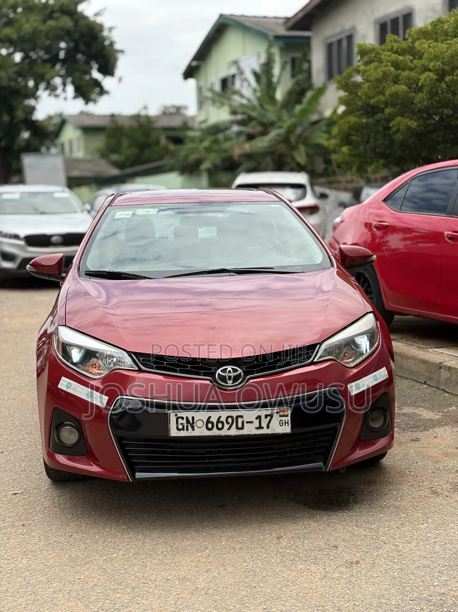 Toyota Corolla S Plus 4dr Sedan (1.8L 4cyl 6M) 2015 Red