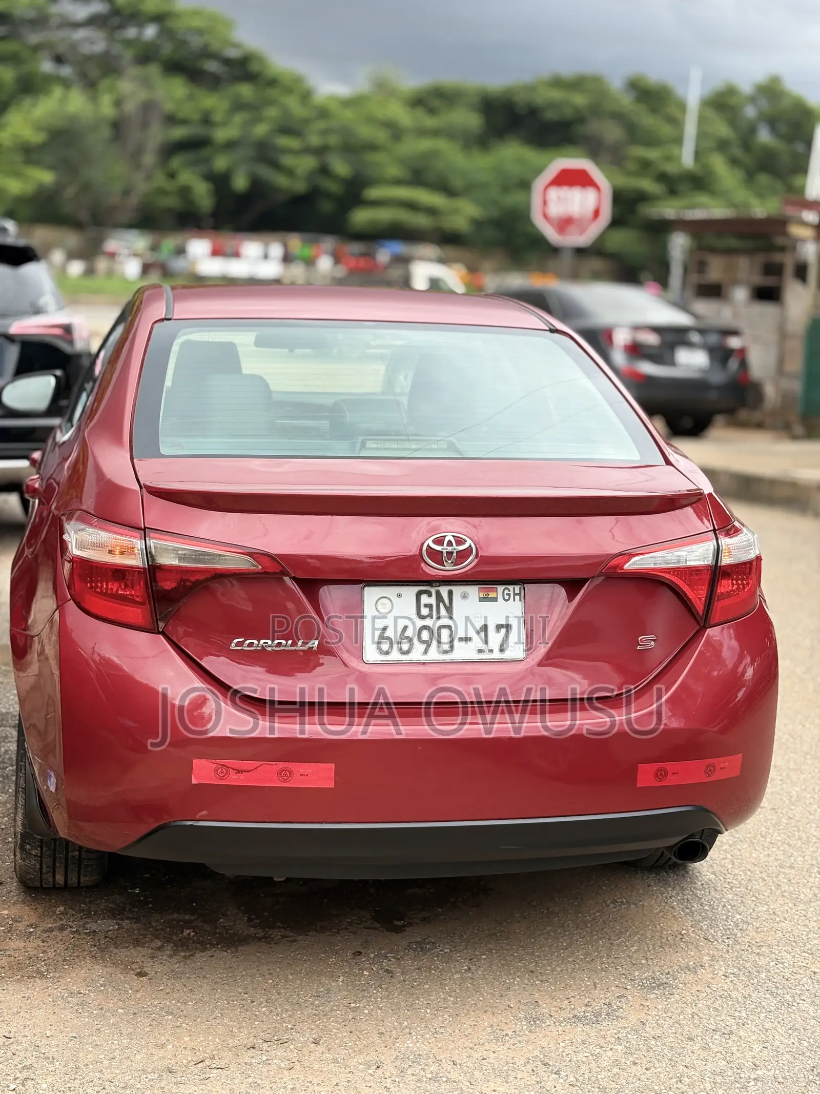 Toyota Corolla S Plus 4dr Sedan (1.8L 4cyl 6M) 2015 Red