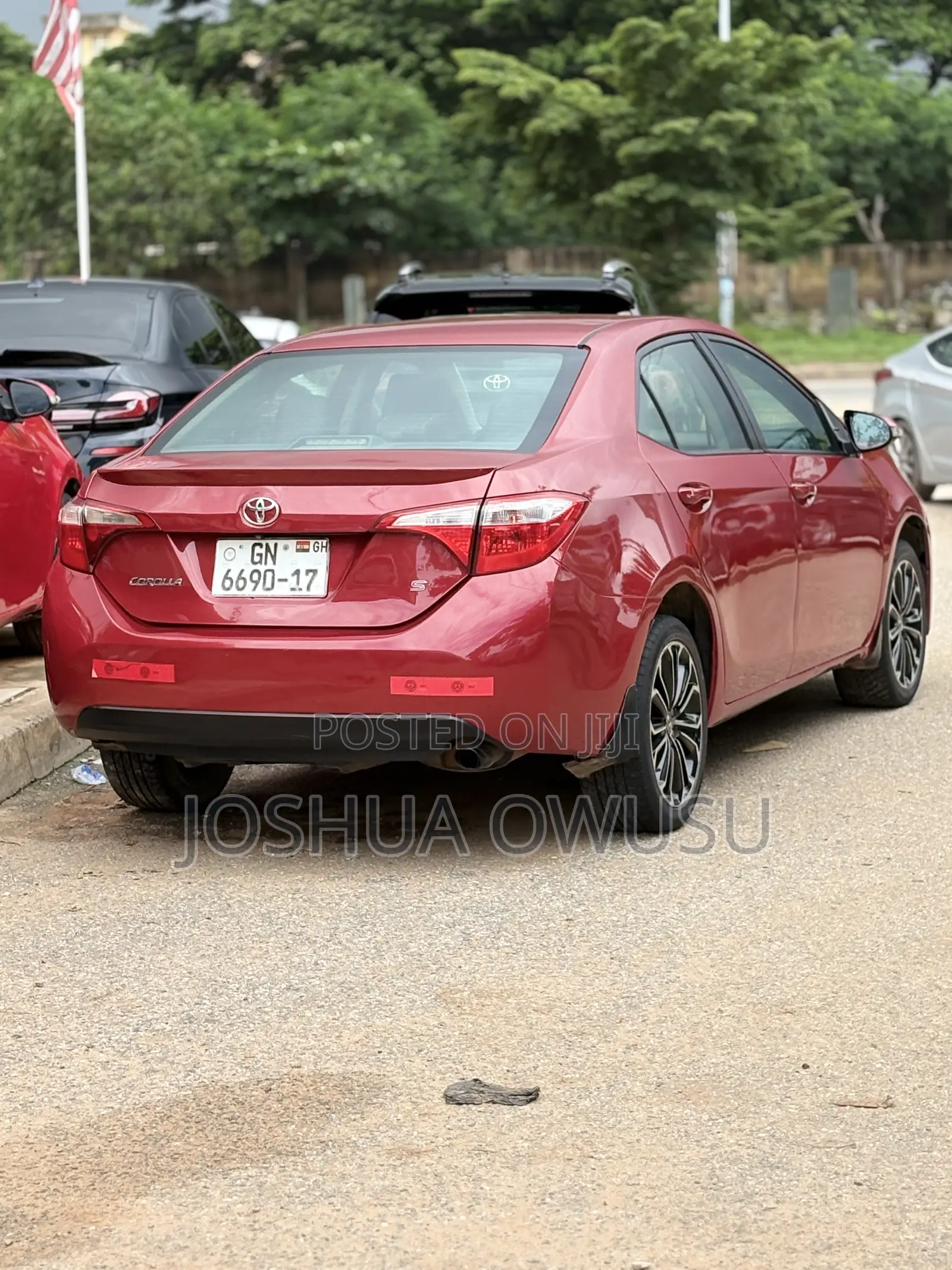 Toyota Corolla S Plus 4dr Sedan (1.8L 4cyl 6M) 2015 Red