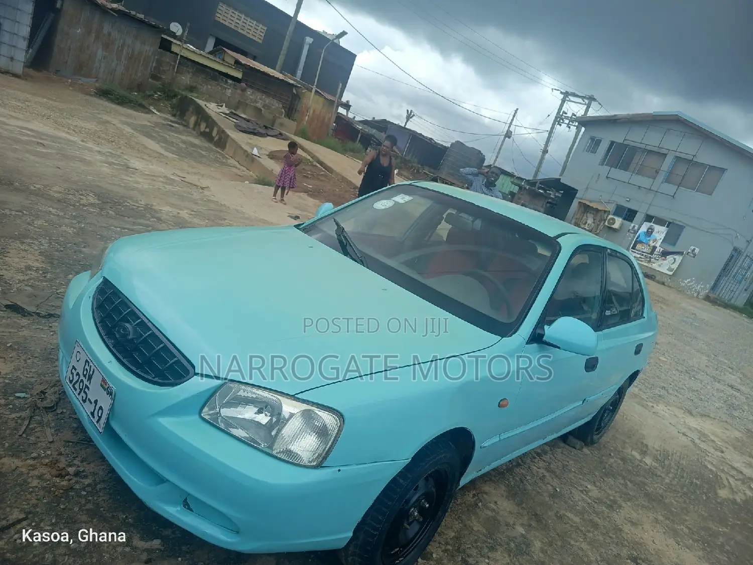Hyundai Accent 2007 Green