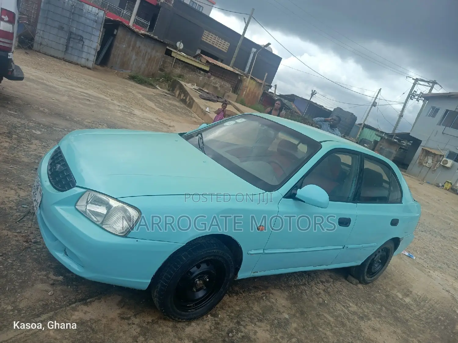 Hyundai Accent 2007 Green