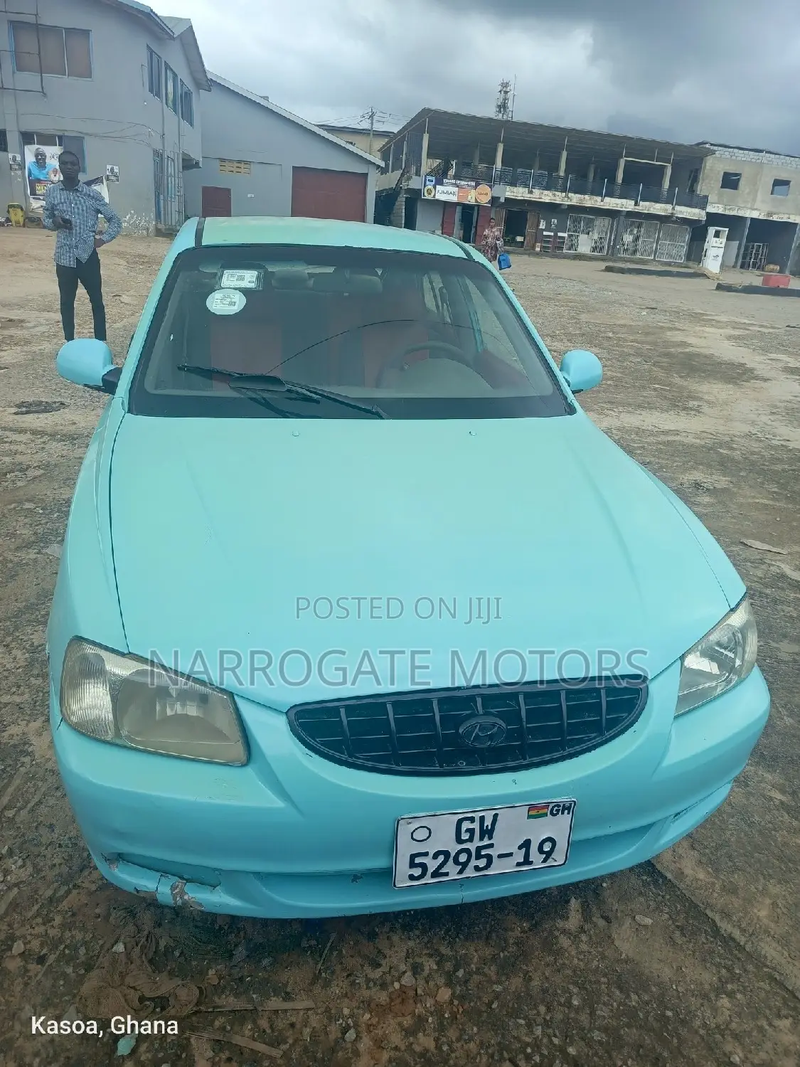 Hyundai Accent 2007 Green