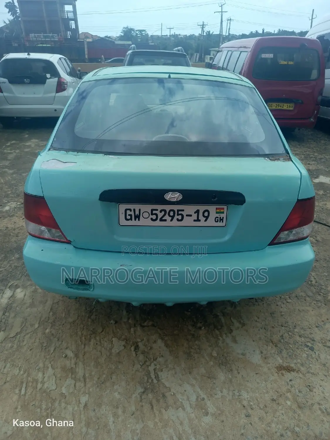Hyundai Accent 2007 Green