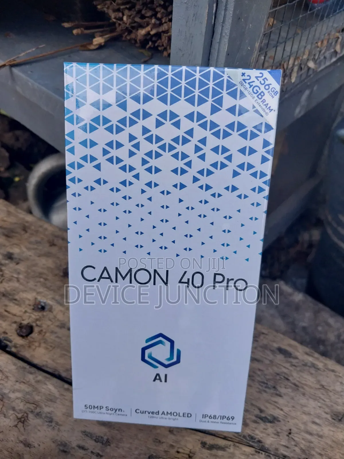 New Tecno Camon 40 Pro 5G 256 GB Black